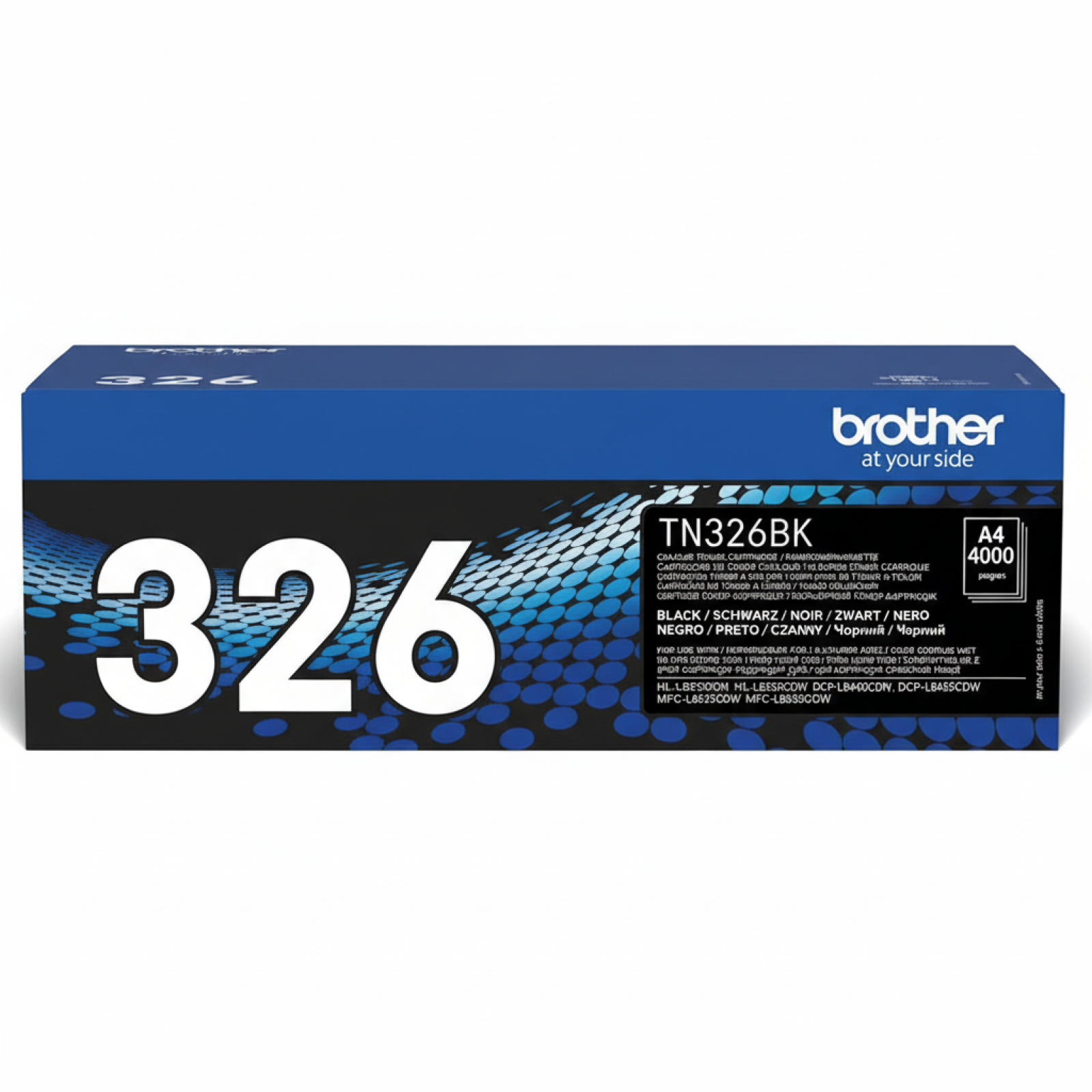 Original OEM Toner Brother TN-326BK (TN326BK) (Black)