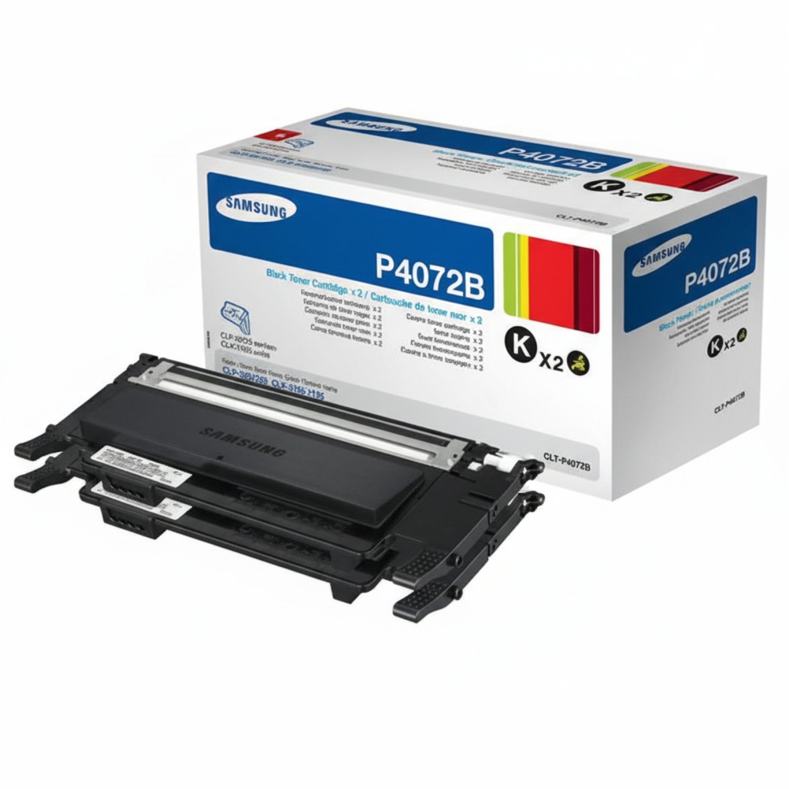 Original OEM Toners Samsung CLT-P4072B (SU381A) (Black) (2-pack)