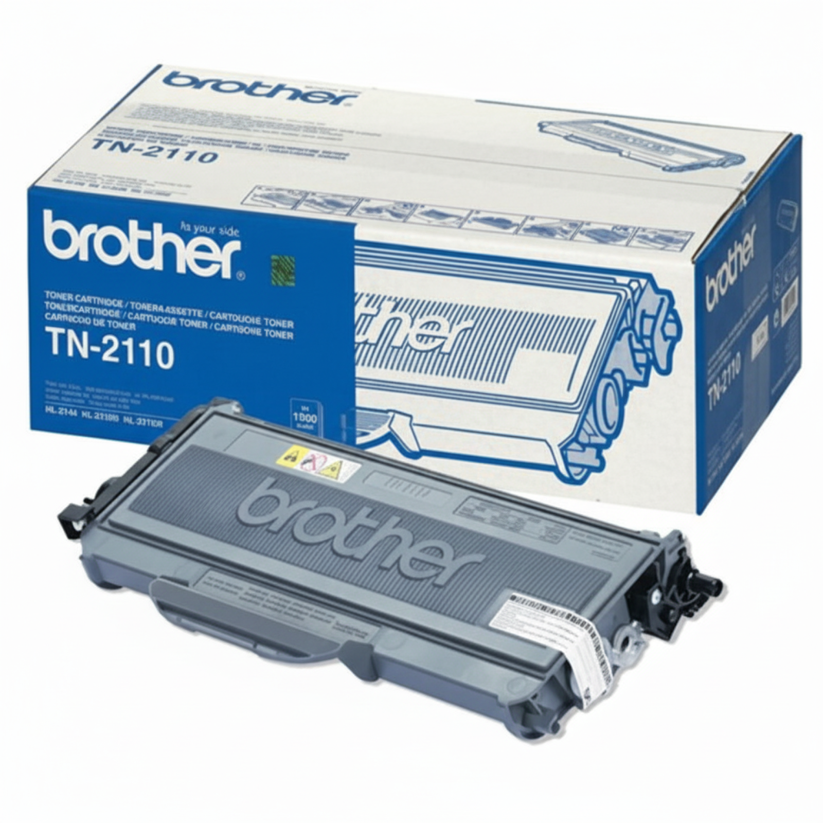 Original OEM Toner Brother TN-2110 (TN2110) (Black)