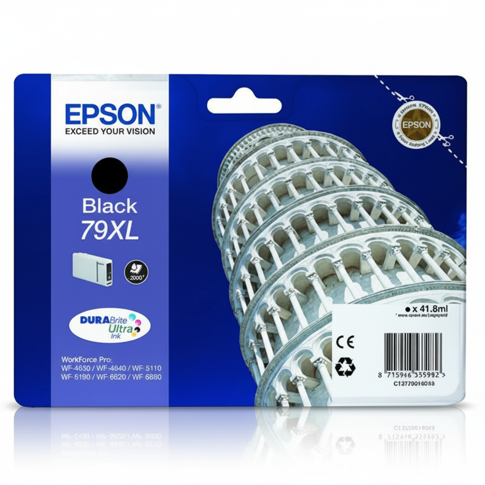Original OEM Ink Cartridge Epson T7901 (C13T79014010) (Black)