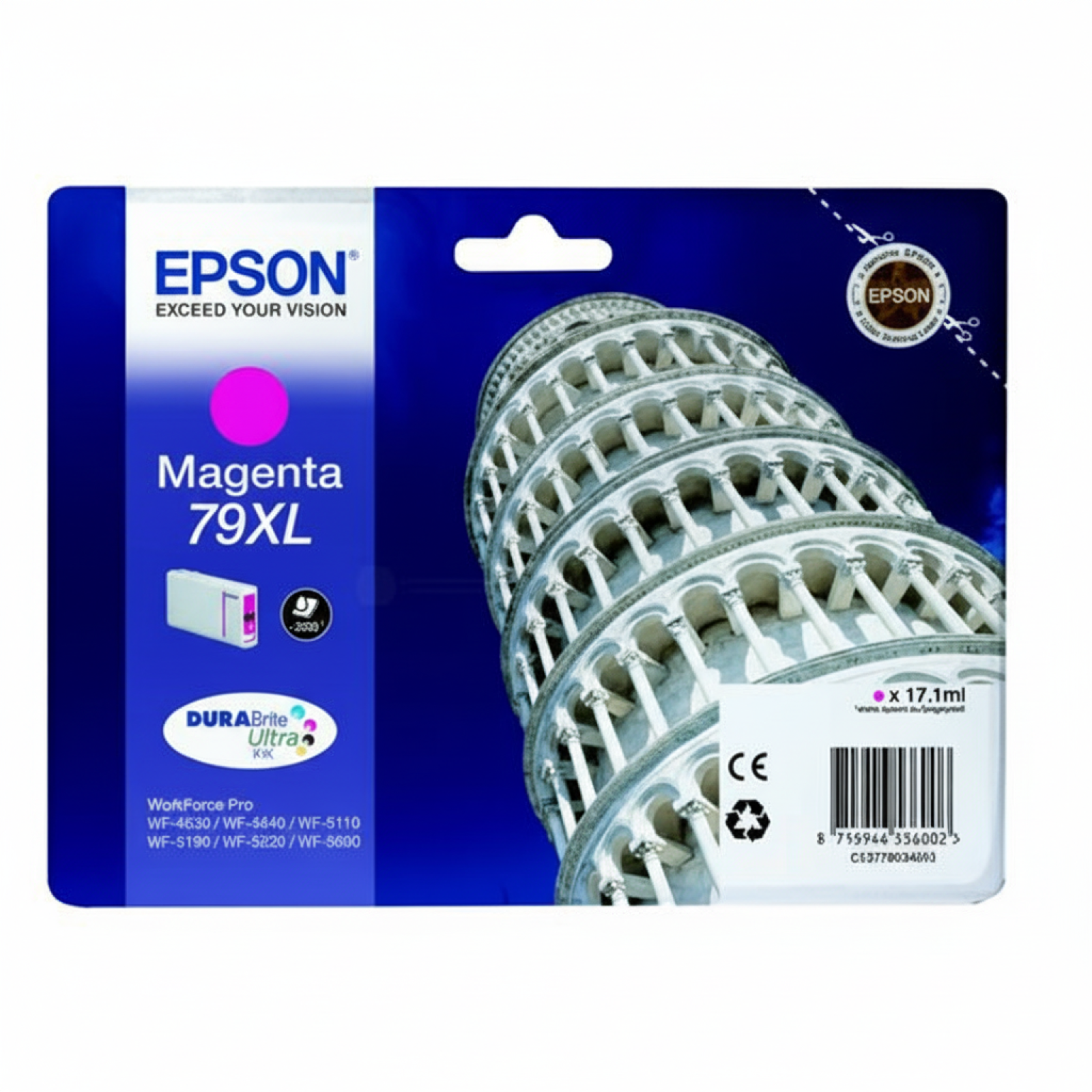 Original OEM Ink Cartridge Epson T7903 (C13T79034010) (Magenta)