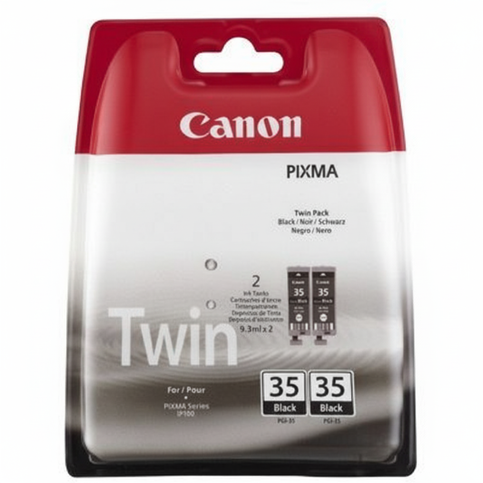 Original OEM Ink Cartridges Canon PGI-35 (1509B012) (Black) (2-pack)