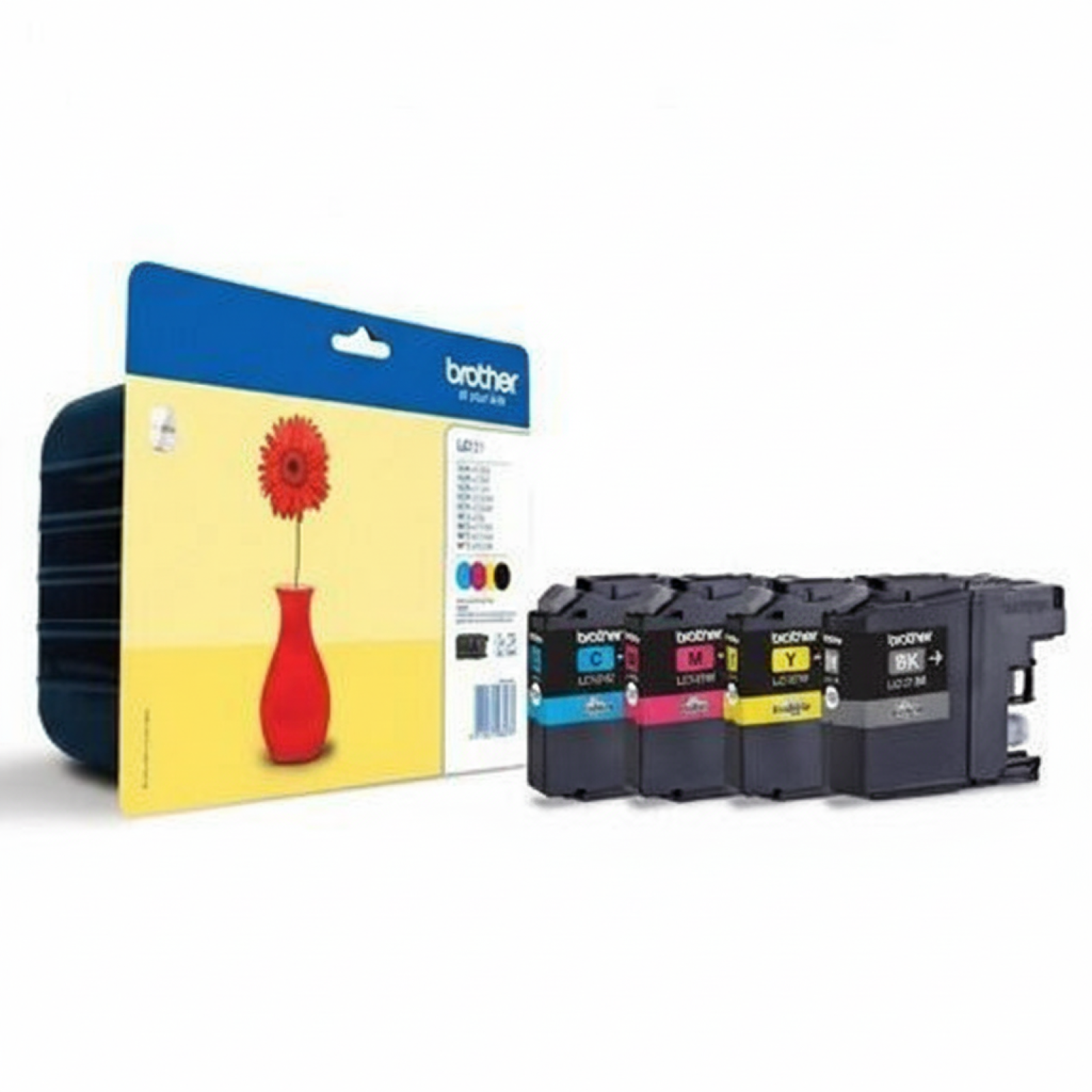 Original OEM Ink Cartridges Brother LC-121 CMYK (LC121VALBP) (multi pack)