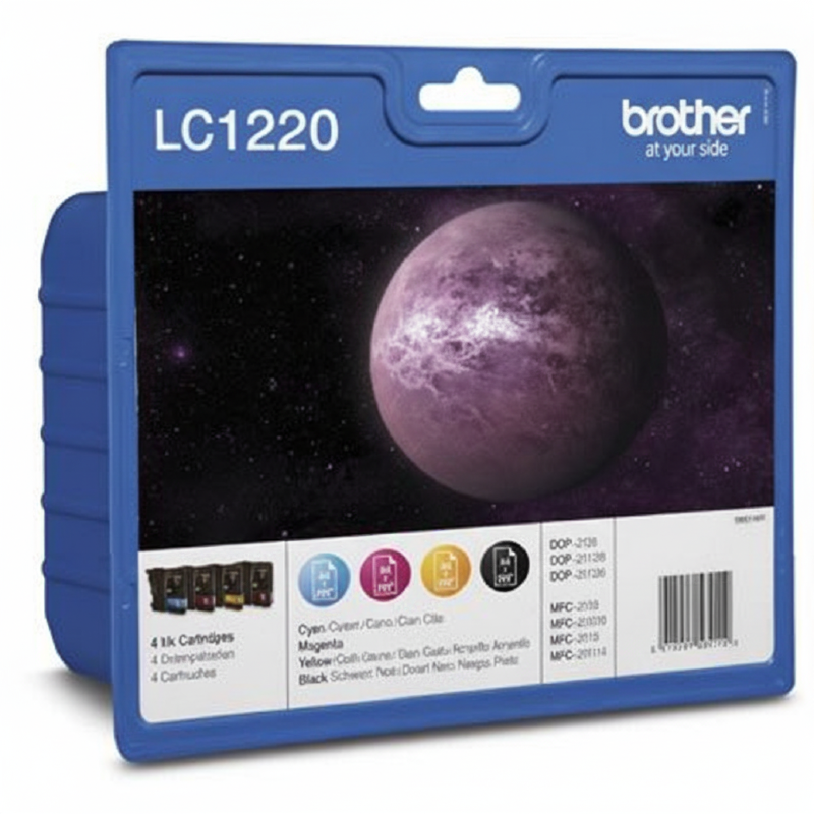 Original OEM Ink Cartridges Brother LC-1220 CMYK (LC1220VALBP) (multi pack)
