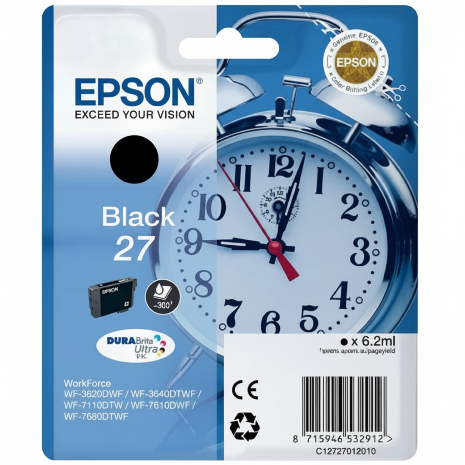Original OEM Ink Cartridge Epson T2701 (C13T270140) (Black)
