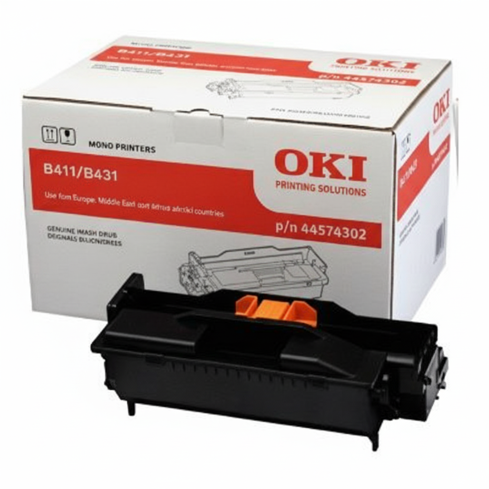 Original OEM Drum Unit Oki B411 431 (44574302) (Black)