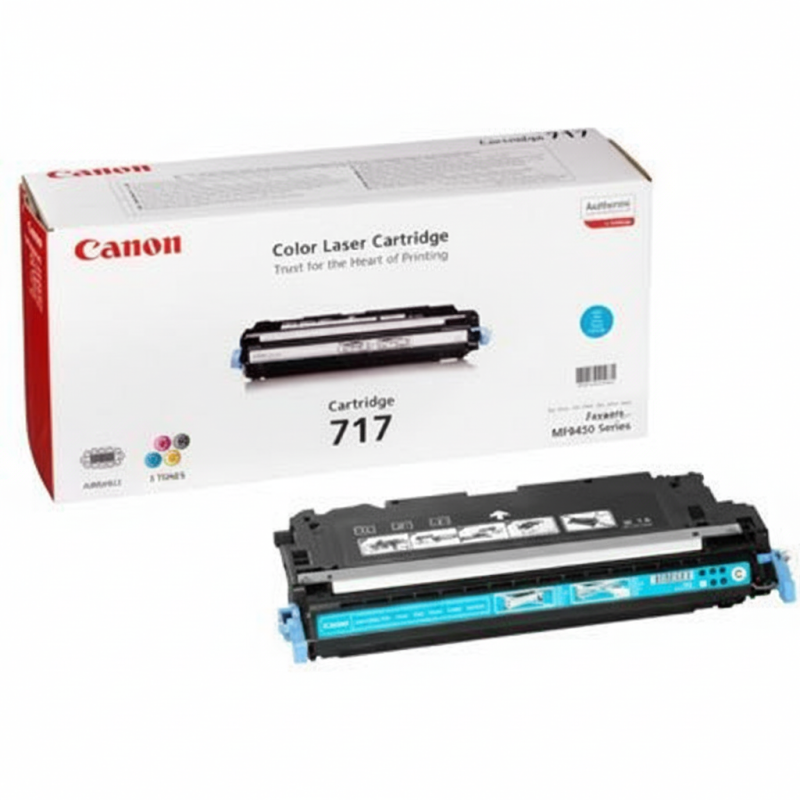 Original OEM Toner Canon CRG-717 C (2577B002AA) (Cyan)