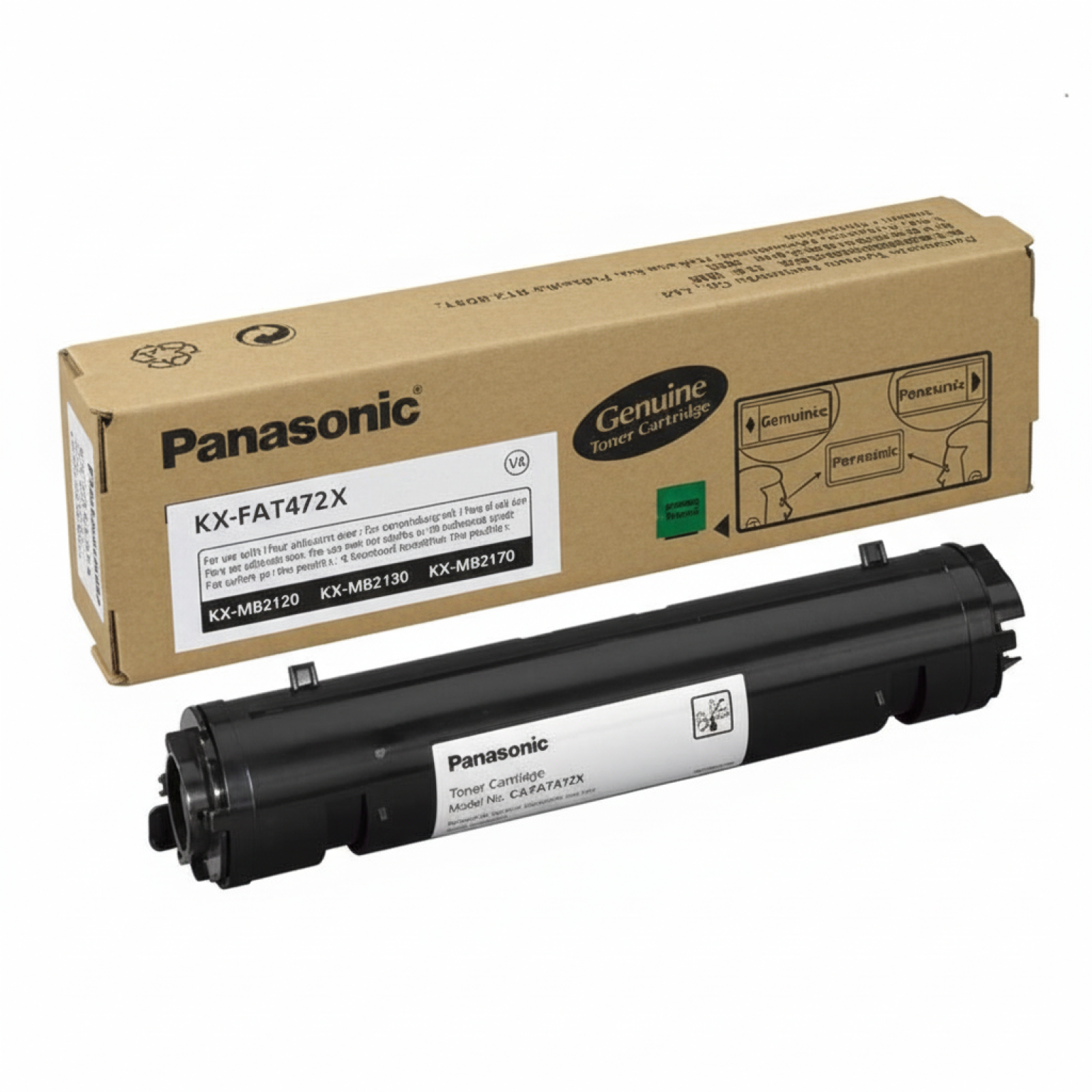 Original OEM Toner Panasonic KX-FAT472X (FAT472) (Black)
