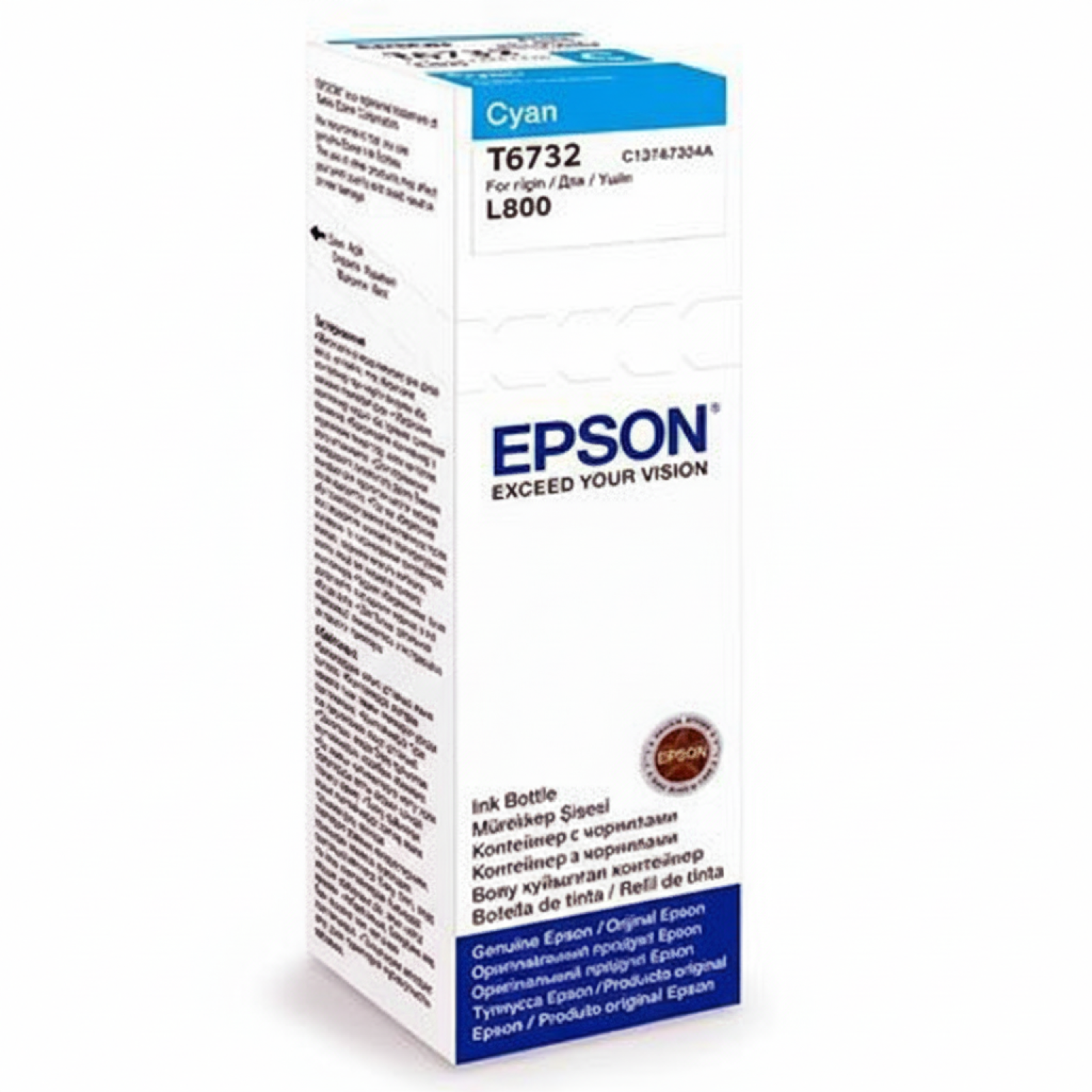 Original OEM Ink Cartridge Epson T6732 (C13T67324A) (Cyan)