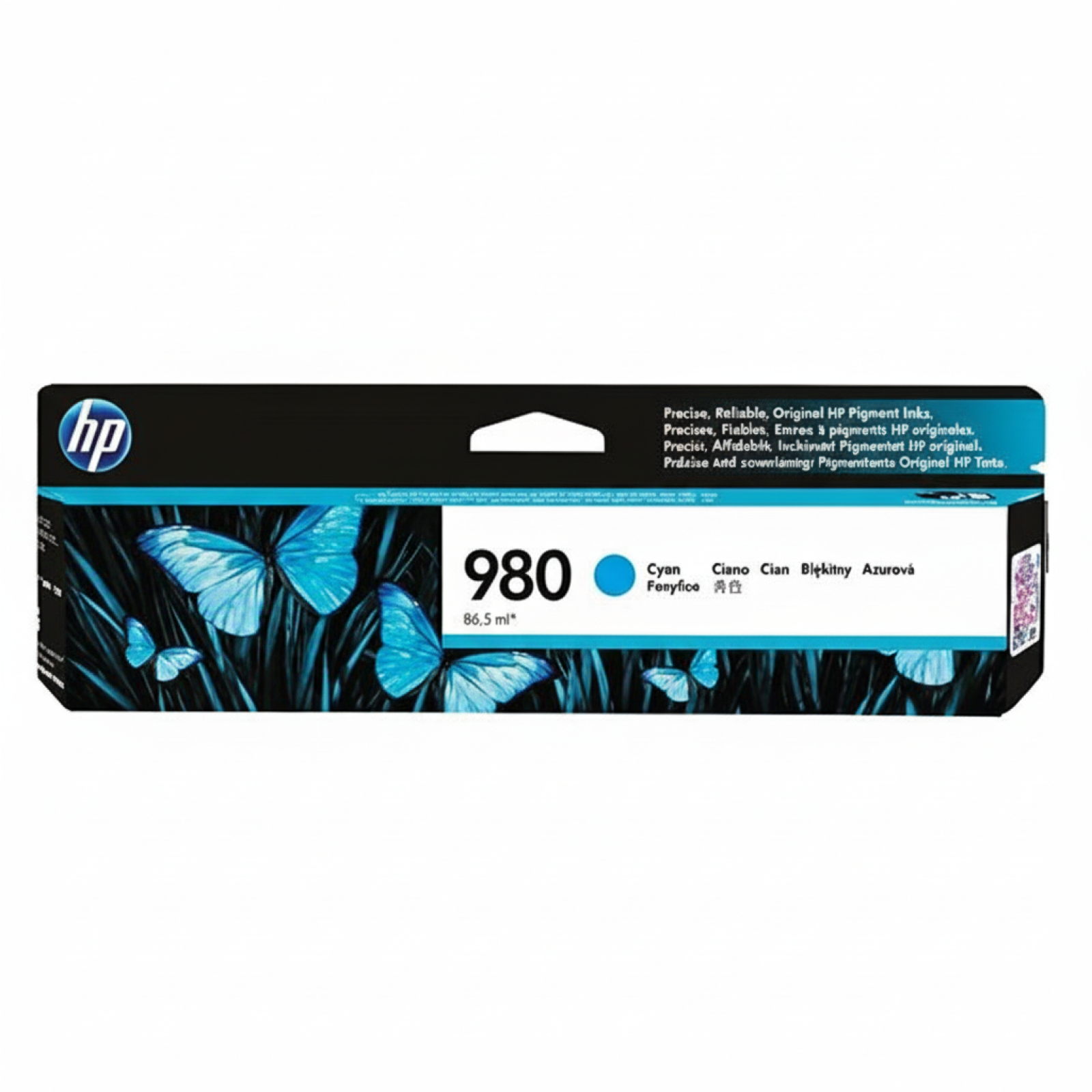 Original OEM Ink Cartridge HP 980 (D8J07A) (Cyan)