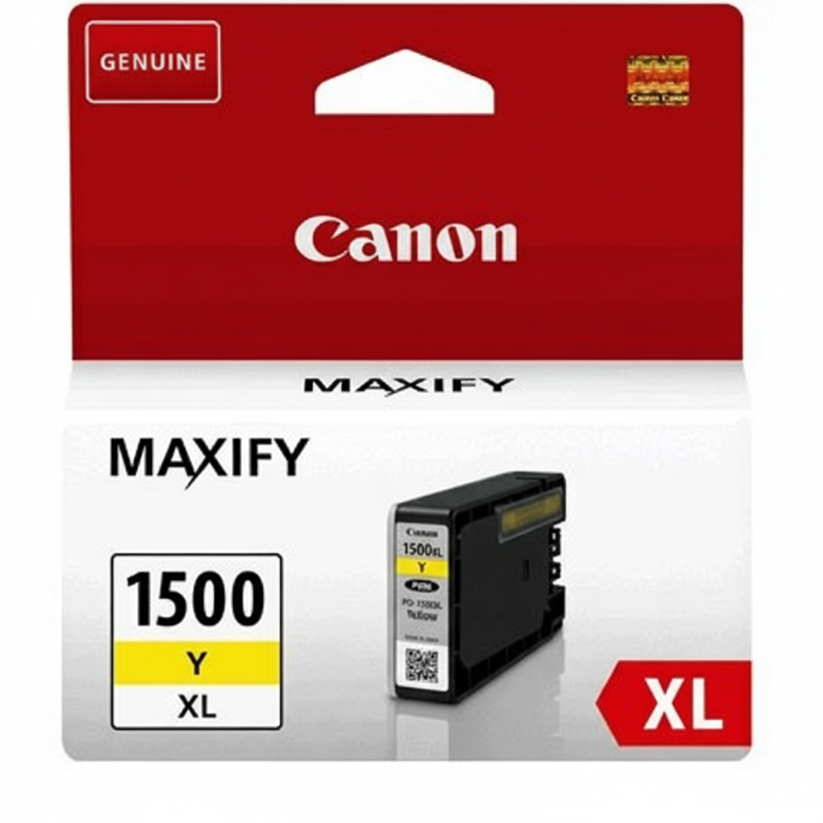 Original OEM Ink Cartridge Canon PGI-1500 XL Y (9195B001) (Yellow)