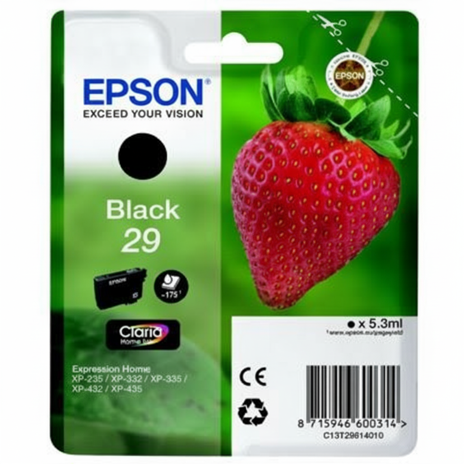 Original OEM Ink Cartridge Epson T2981 (T2981) (Black)