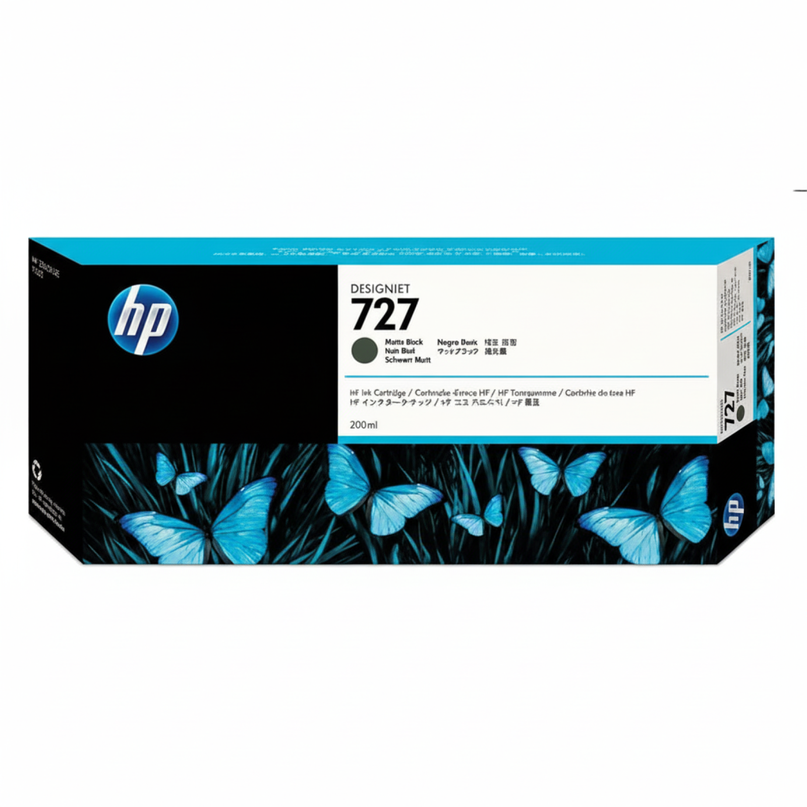 Original OEM Ink Cartridge HP 727 XL (C1Q12A) (Matte black)