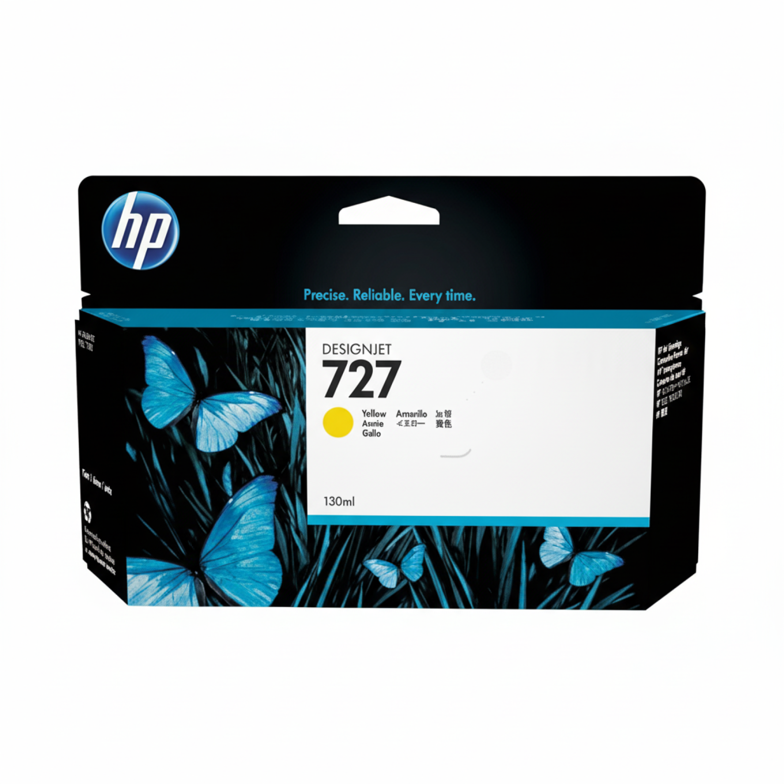 Original OEM Ink Cartridge HP 727 (B3P21A) (Yellow)