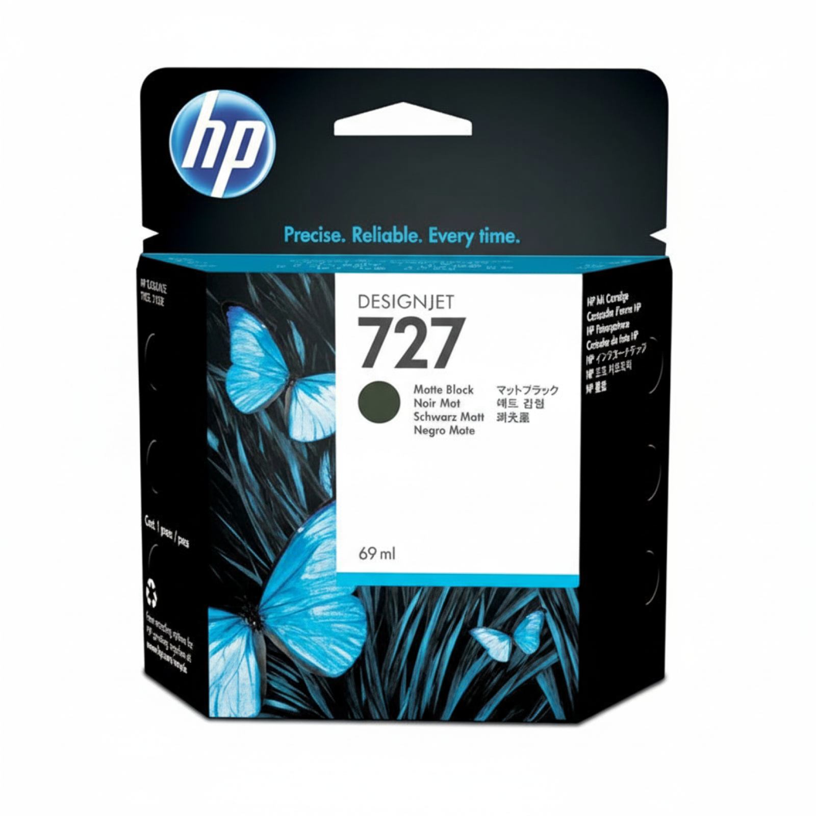 Original OEM Ink Cartridge HP 727 XL (F9J79A) (Black Photo)