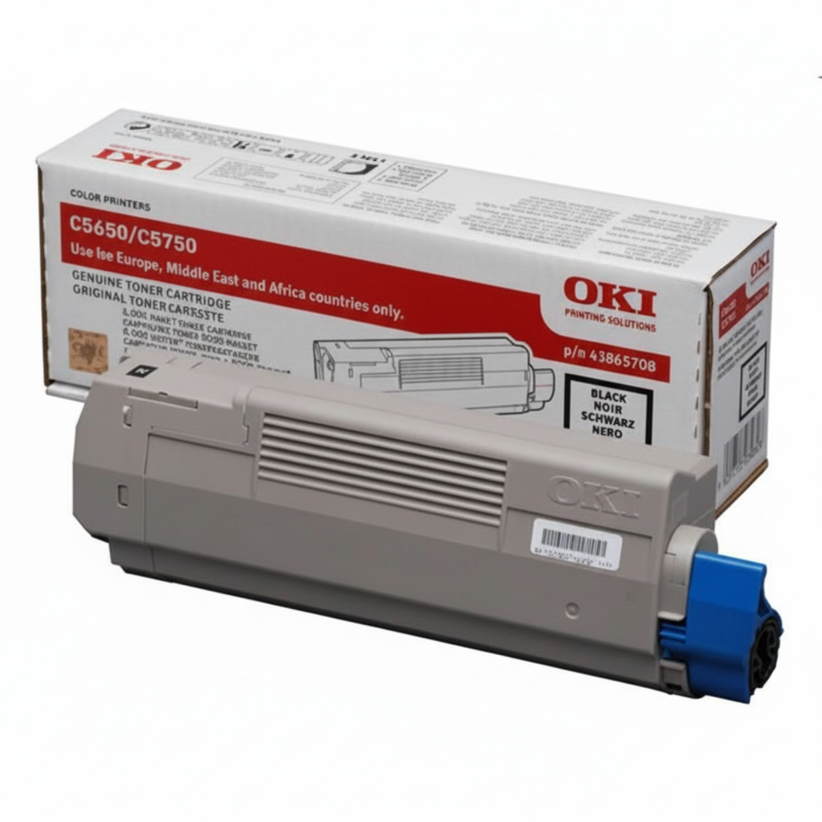 Original OEM Toner Oki C5650 5750 (43865708) (Black)