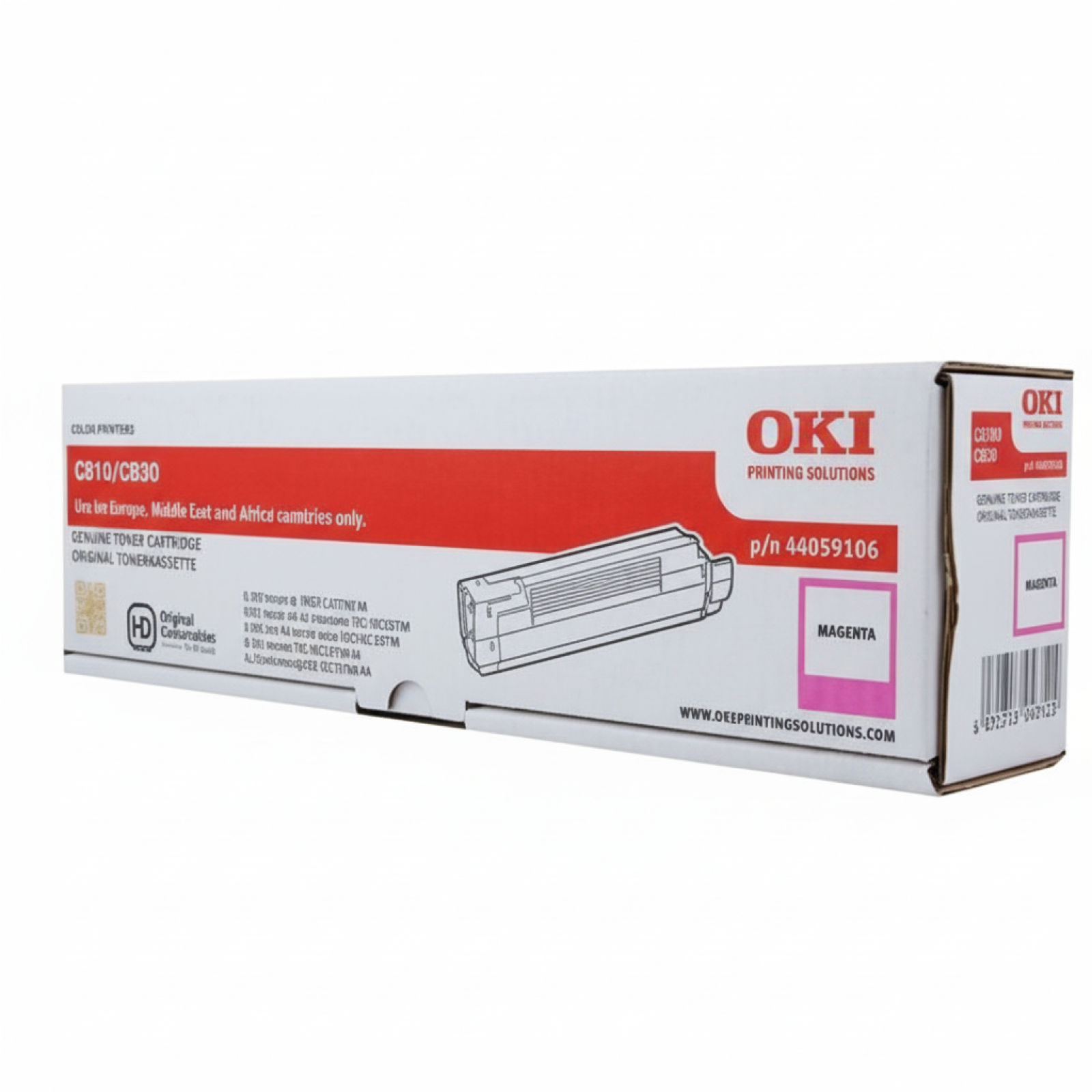 Original OEM Toner Oki C810 830 (C810M) (Magenta)