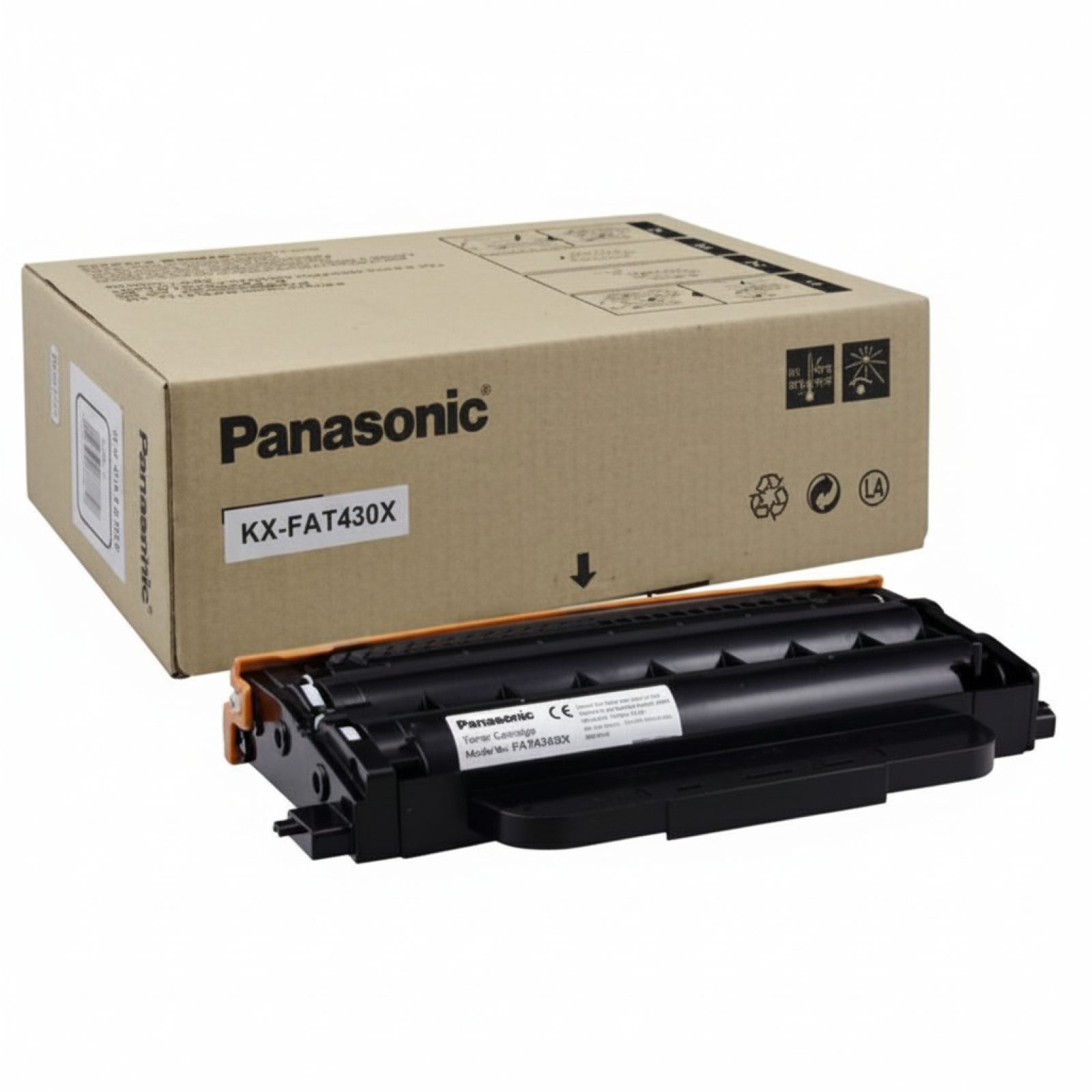 Original OEM Toner Panasonic KX-FAT430X (FAT430X) (Black)