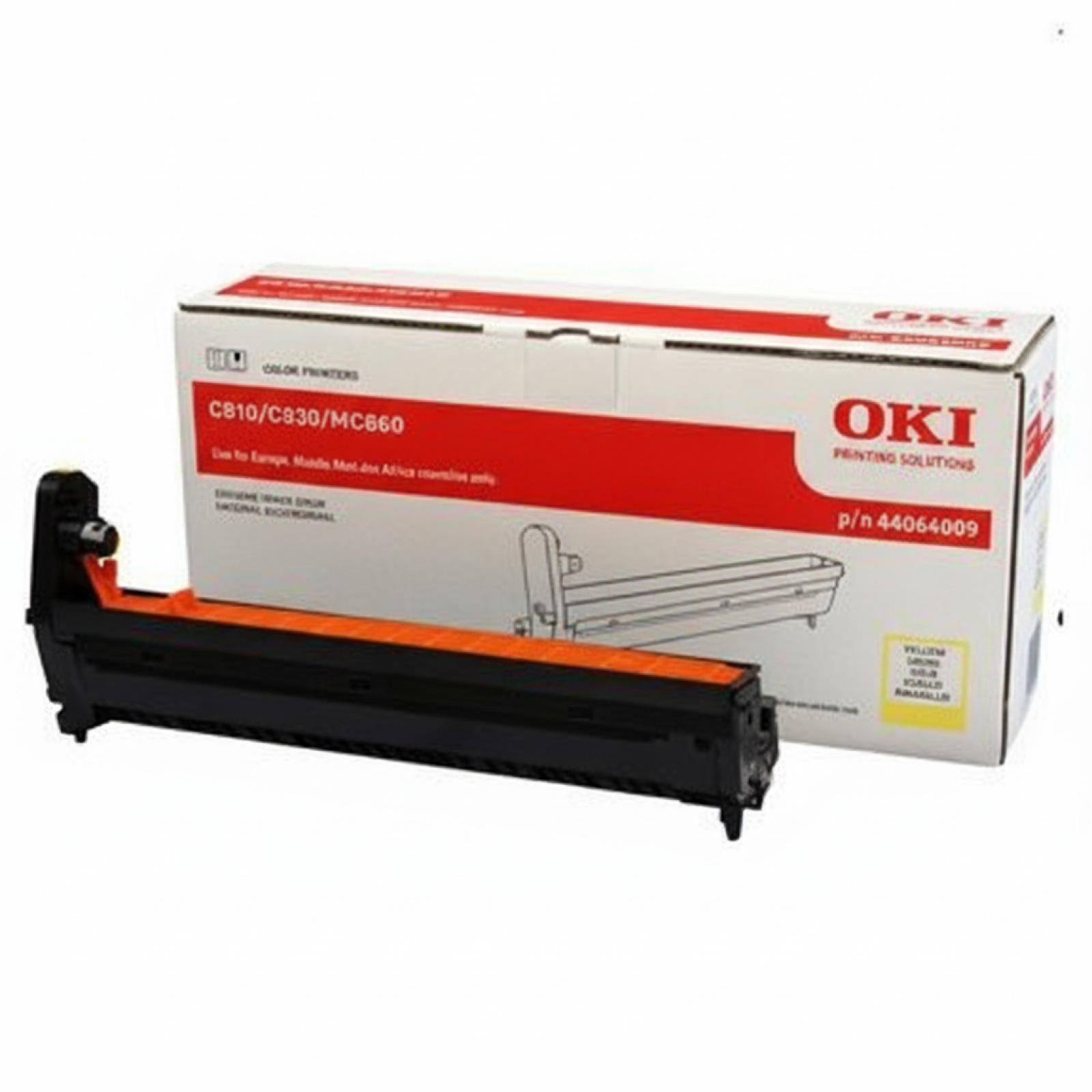 Original OEM Drum Unit Oki 44064009 (44064009) (Yellow)