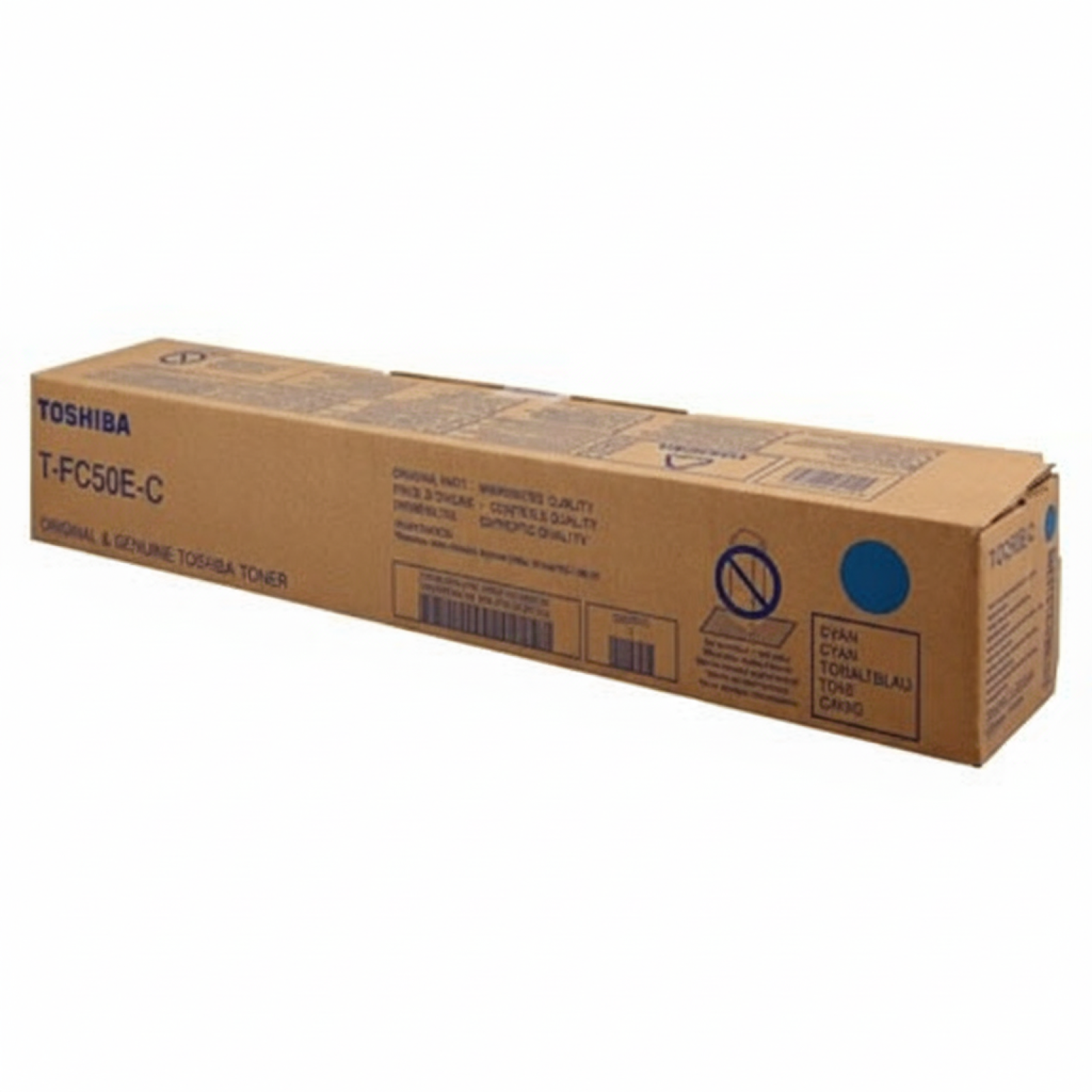 Original OEM Toner Toshiba T-FC50E-C (6AJ00000113) (Cyan)