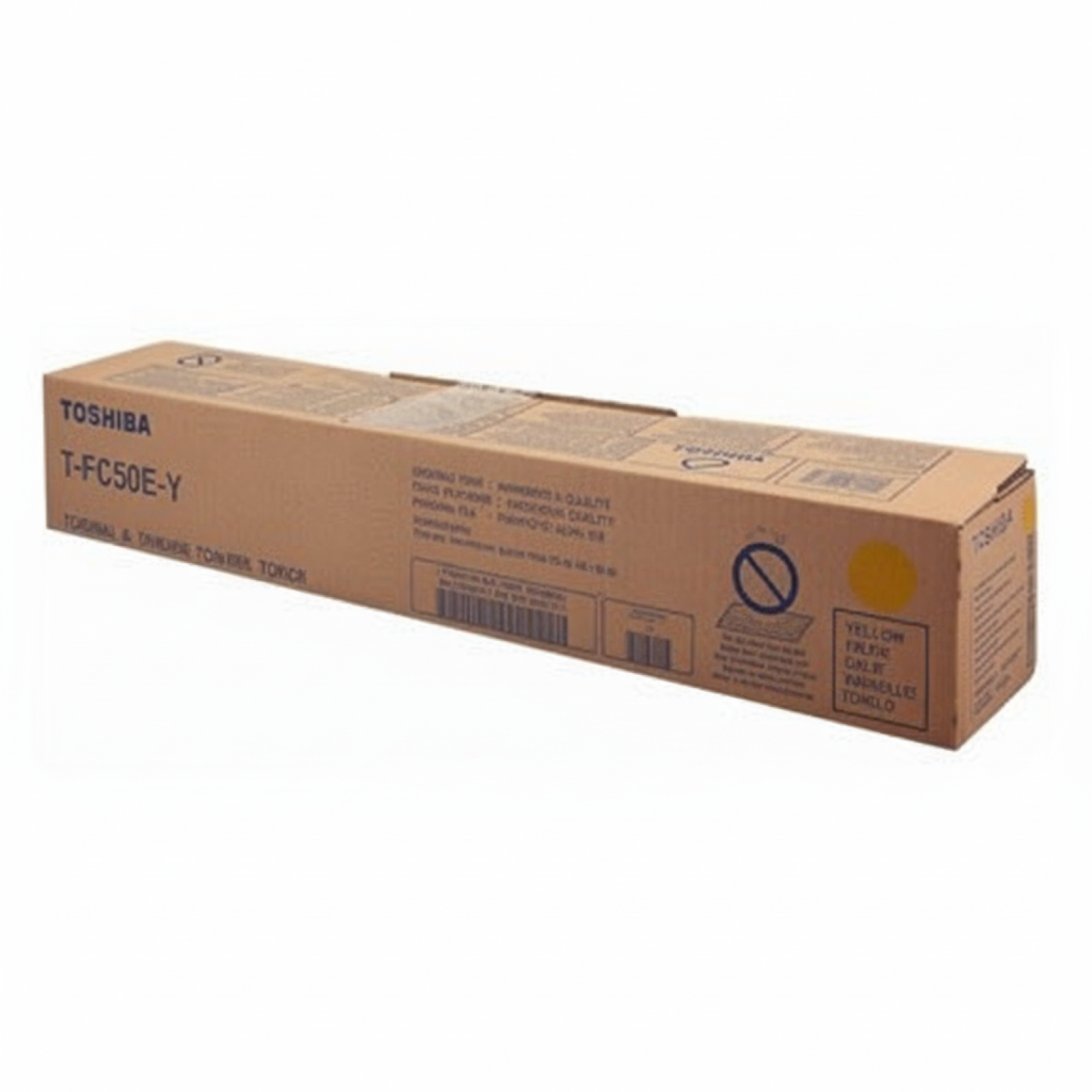 Original OEM Toner Toshiba T-FC50E-Y (6AJ00000111) (Yellow)
