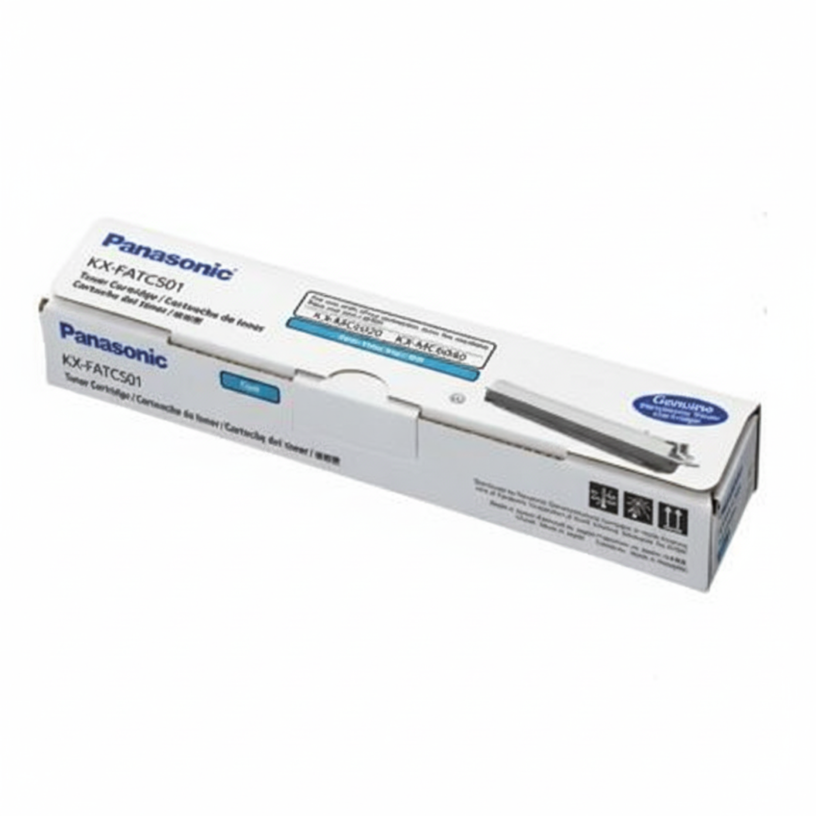 Original OEM Toner Panasonic KX-FATC501E (KXFATC501E) (Cyan)