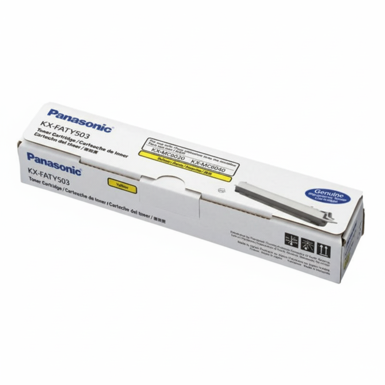Original OEM Toner Panasonic KX-FATY503E (KXFATY503) (Yellow)