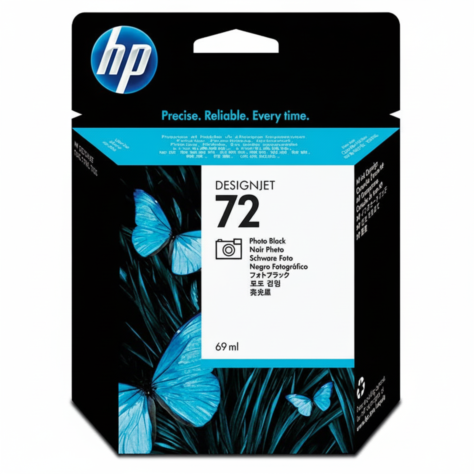 Original OEM Ink Cartridge HP 72 (C9397A) (Black Photo)