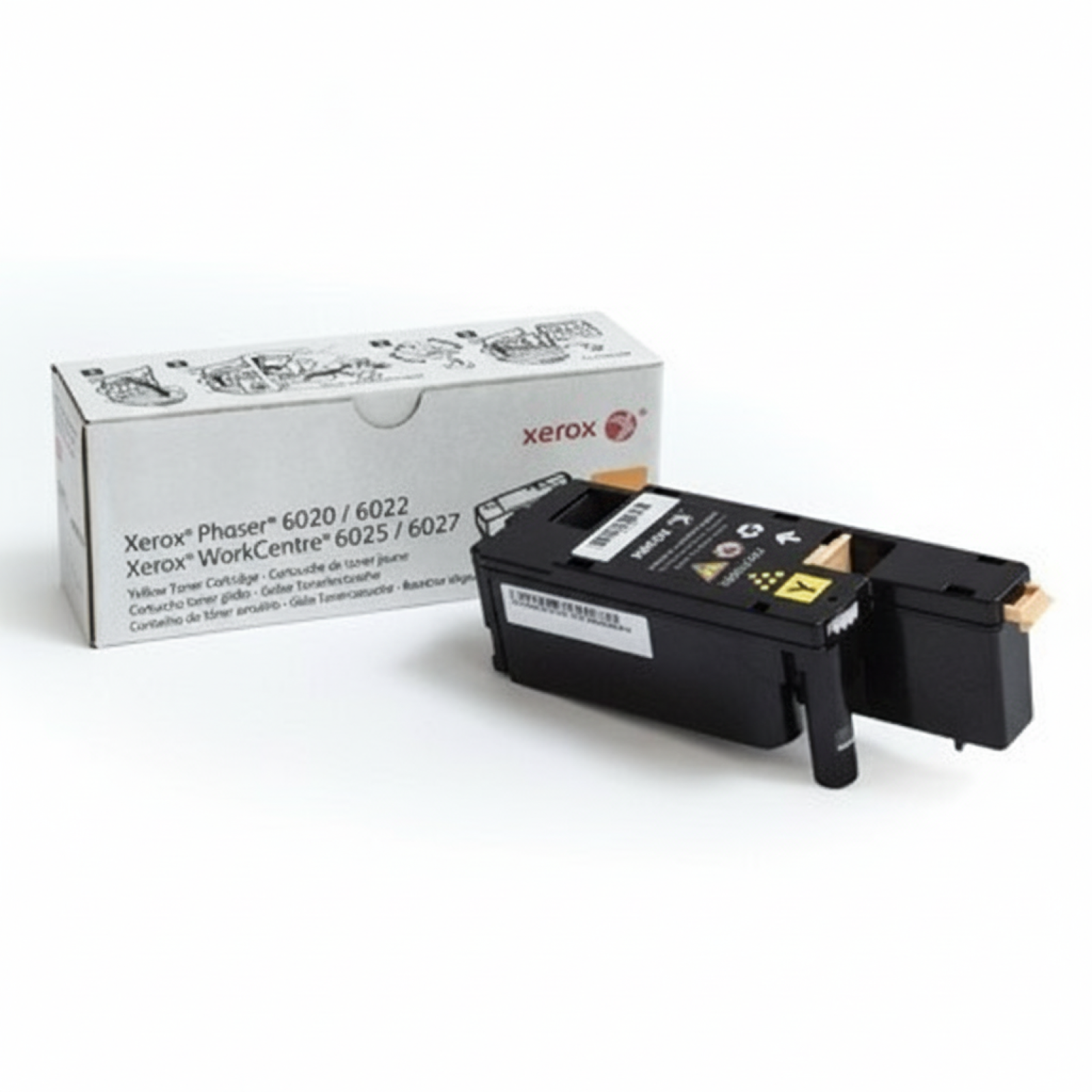 Original OEM Toner Xerox 6020 Y (106R02762) (Yellow)