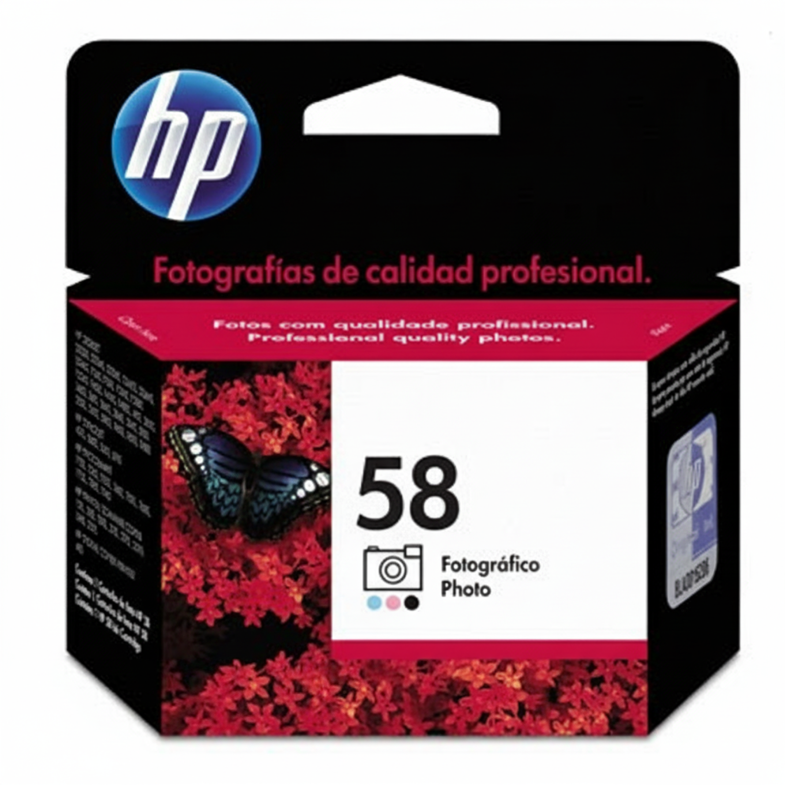 Original OEM Ink Cartridge HP 58 (C6658AE) (Foto)