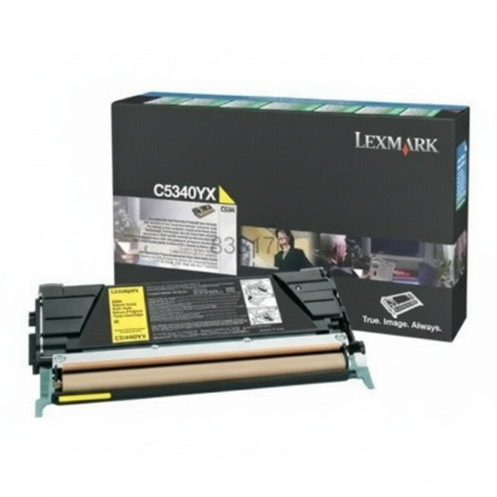 Original OEM Toner Lexmark C534 Y (C5340YX) (Yellow)