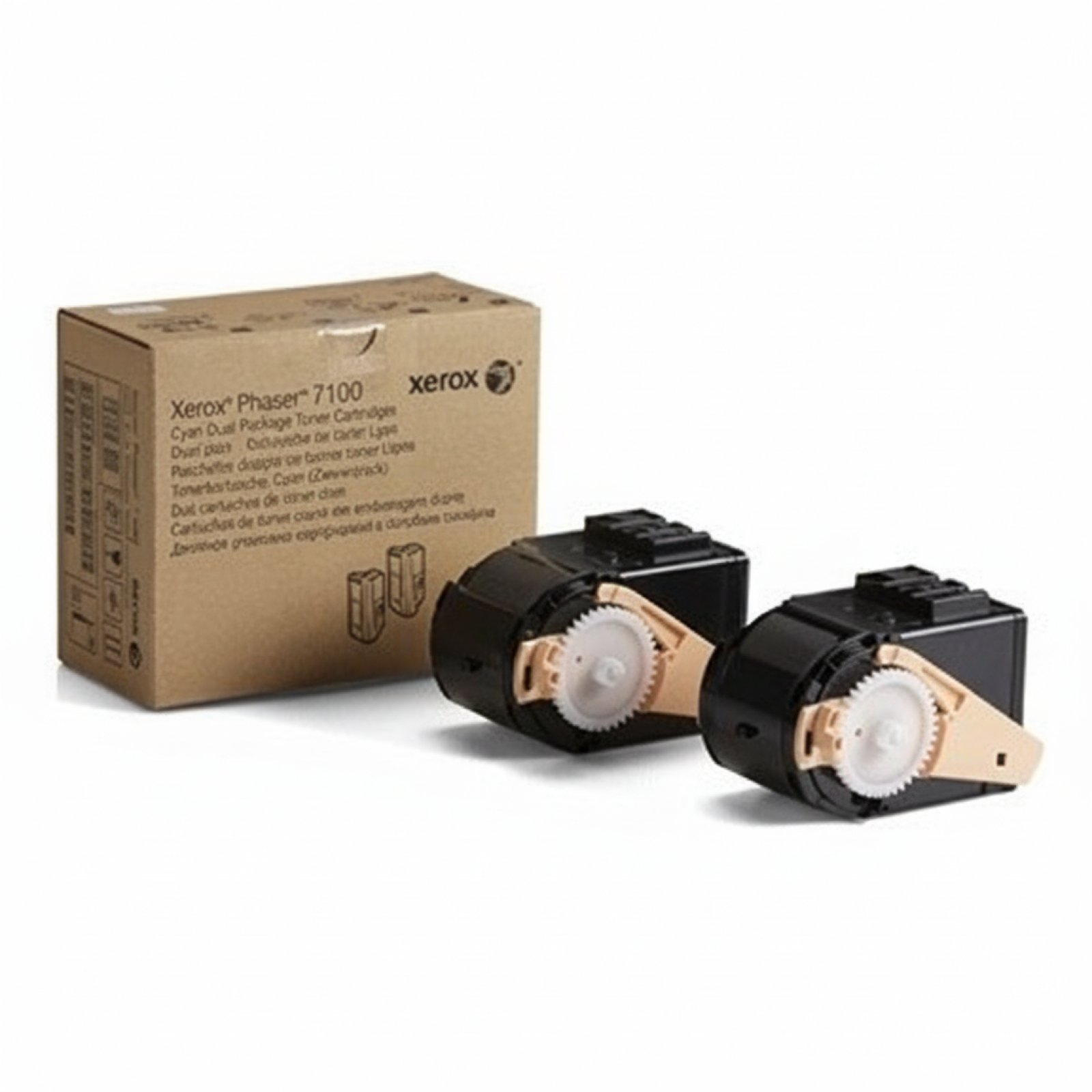 Original OEM Toners Xerox 7100 C (106R02609) (Cyan) (2-pack)