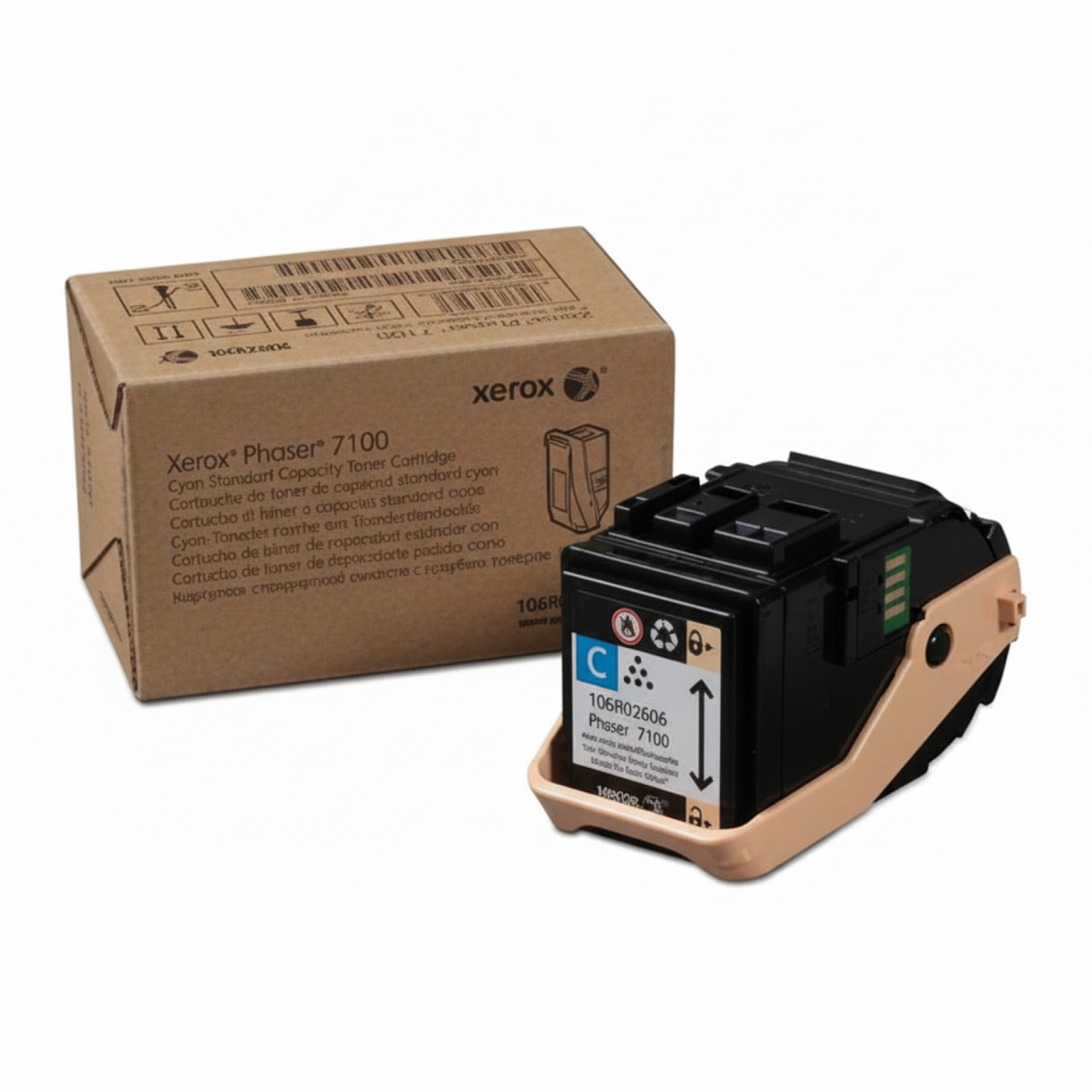 Original OEM Toner Xerox 7100 C (106R02606) (Cyan)