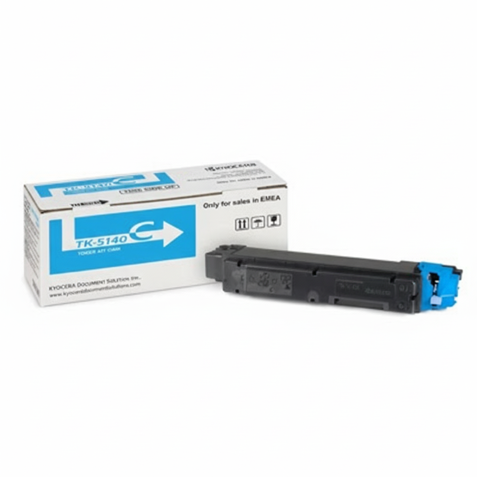 Original OEM Toner Kyocera TK-5140C (1T02NRCNL0) (Cyan)