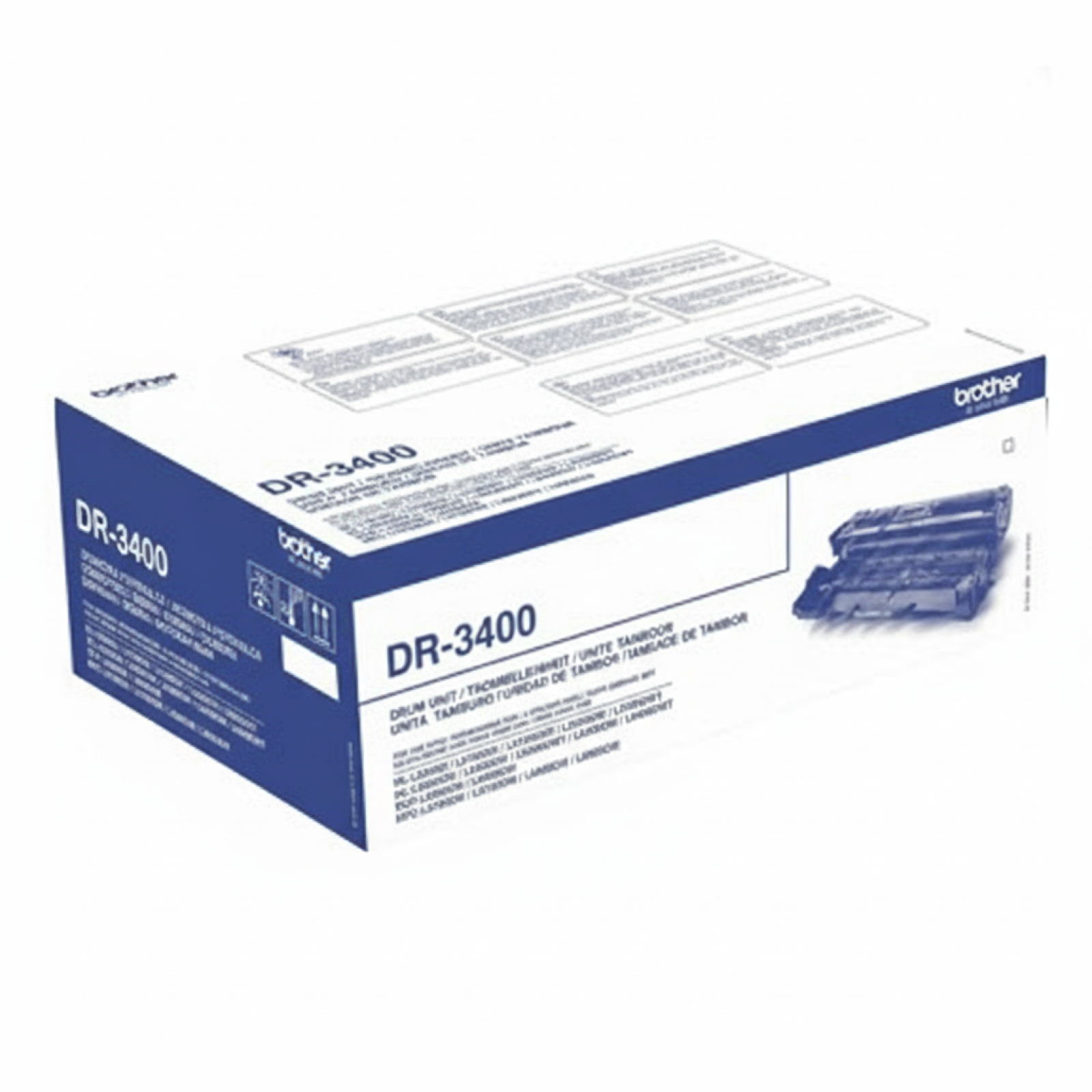 Original OEM Drum Unit Brother DR-3400 (DR3400) (Black)