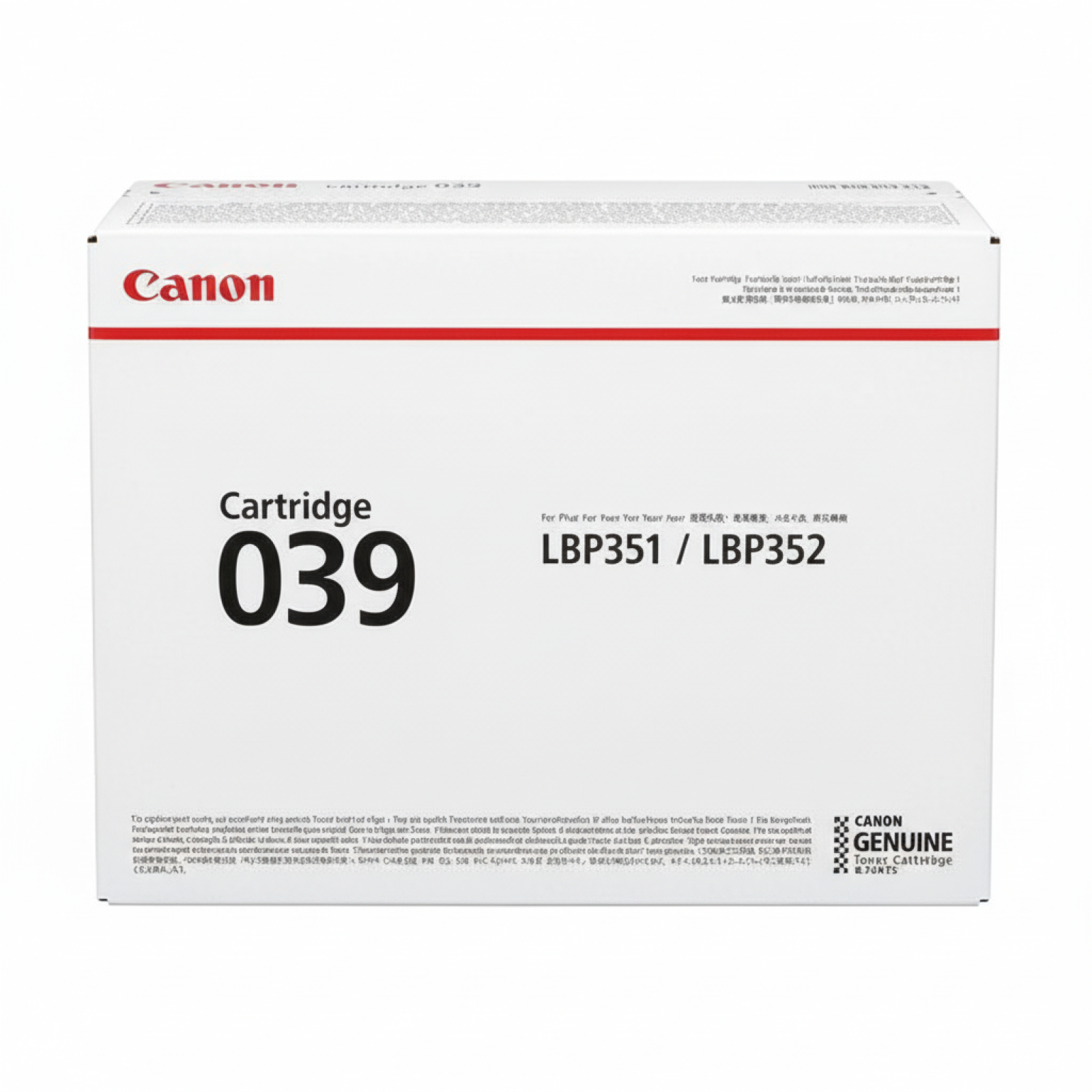Original OEM Toner Canon CRG-039 (0287C001) (Black)