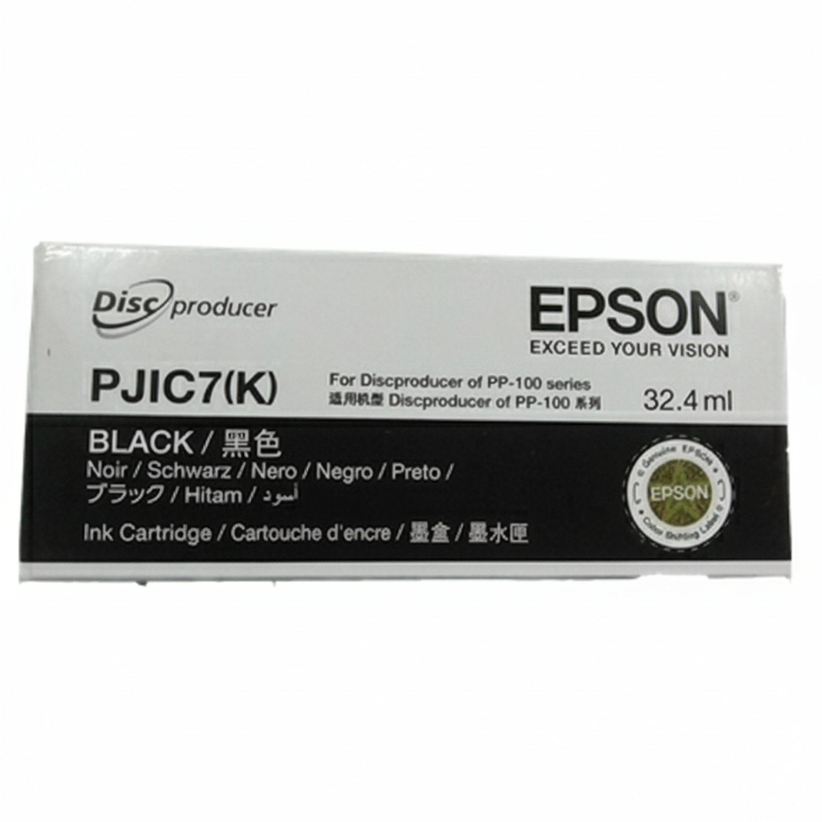 Original OEM Ink Cartridge Epson PJIC7(K) (PJIC6(K)) (Black)