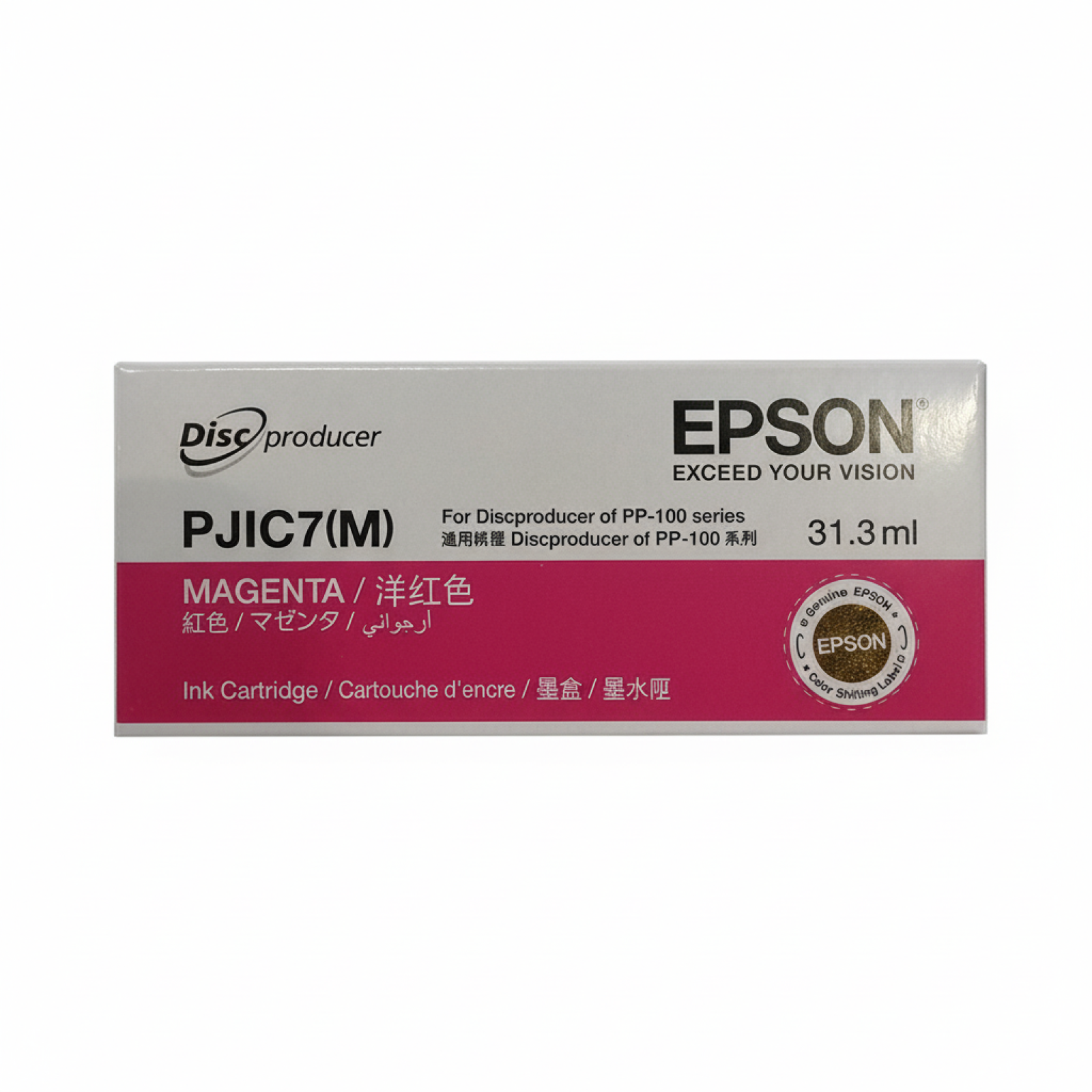Original OEM Ink Cartridge Epson PJIC7(M) (PJIC4(M)) (Magenta)