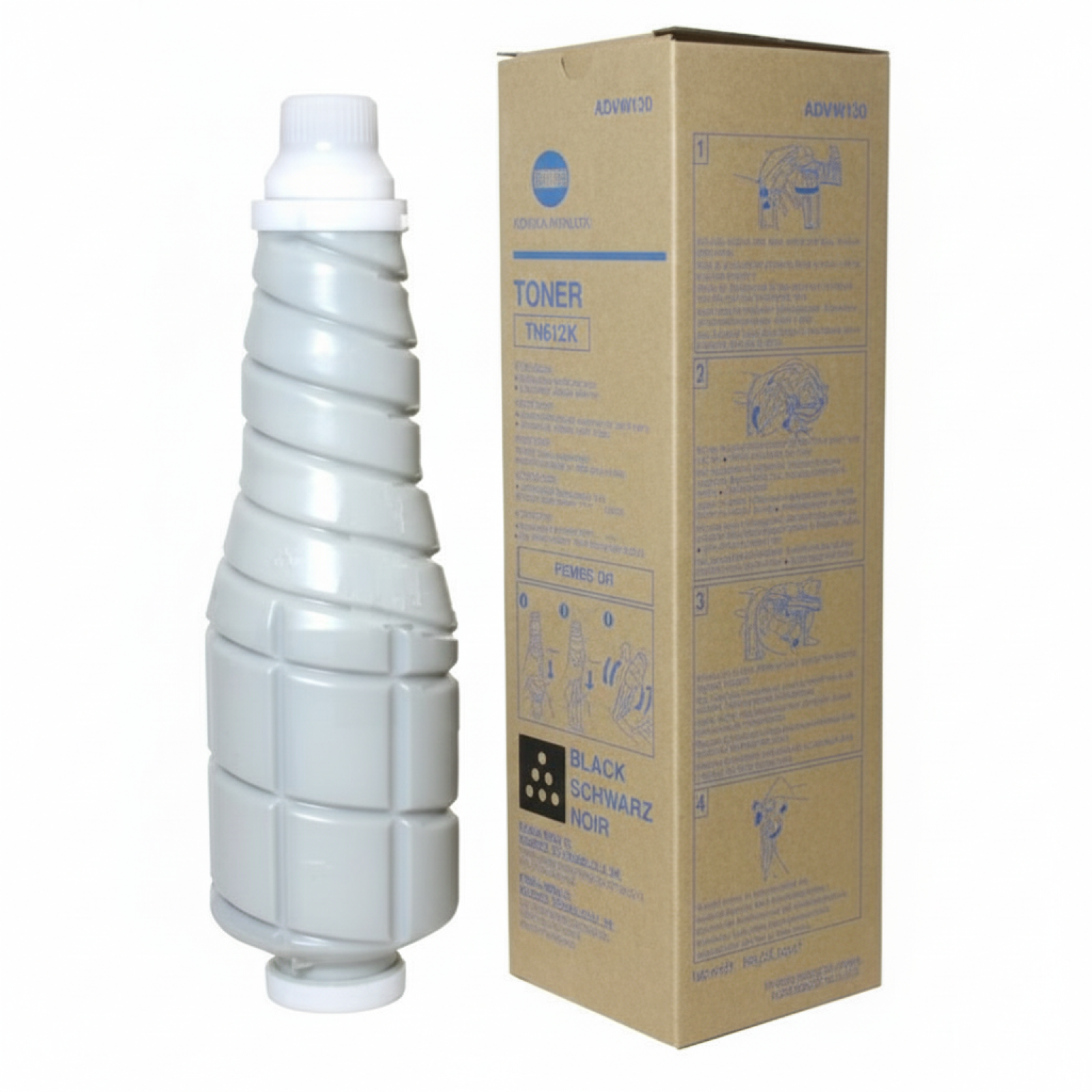 Original OEM Toner KM TN-612K (A0VW150) (Black)