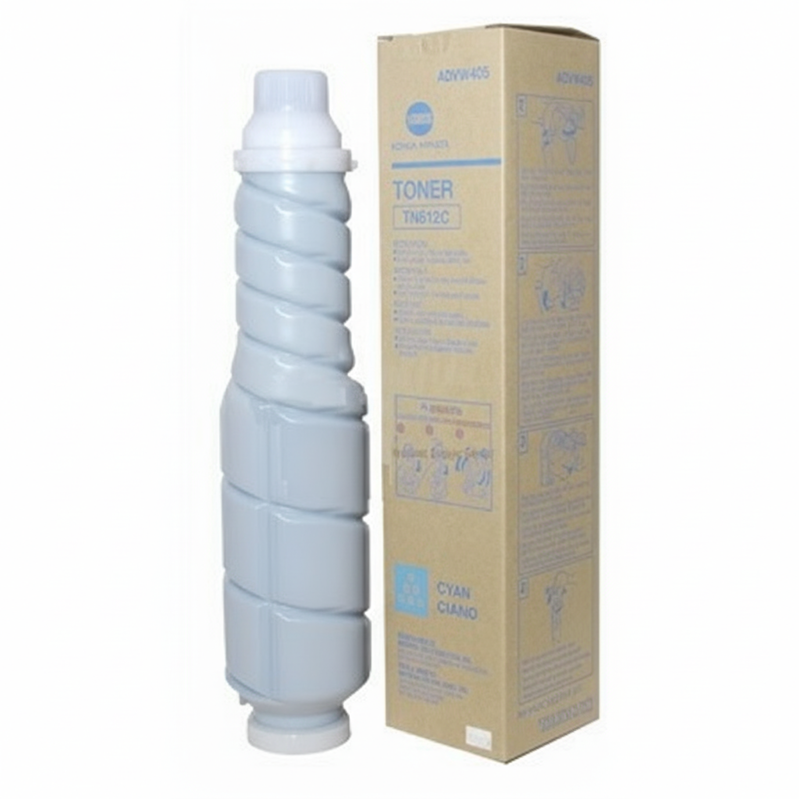 Original OEM Toner KM TN-612C (A0VW450) (Cyan)