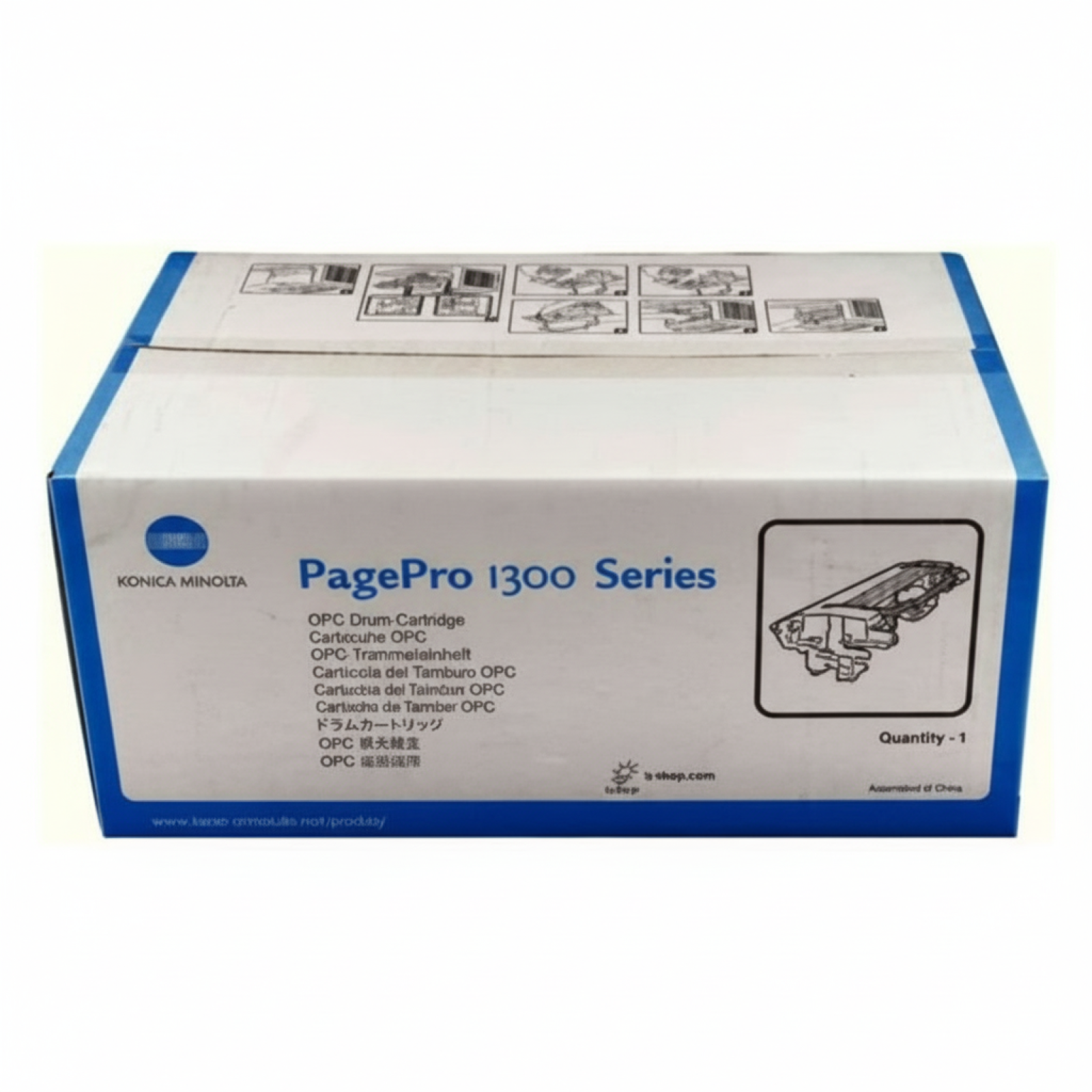 Original OEM Drum Unit KM PP 1300 1380 (1710568001) (Black)