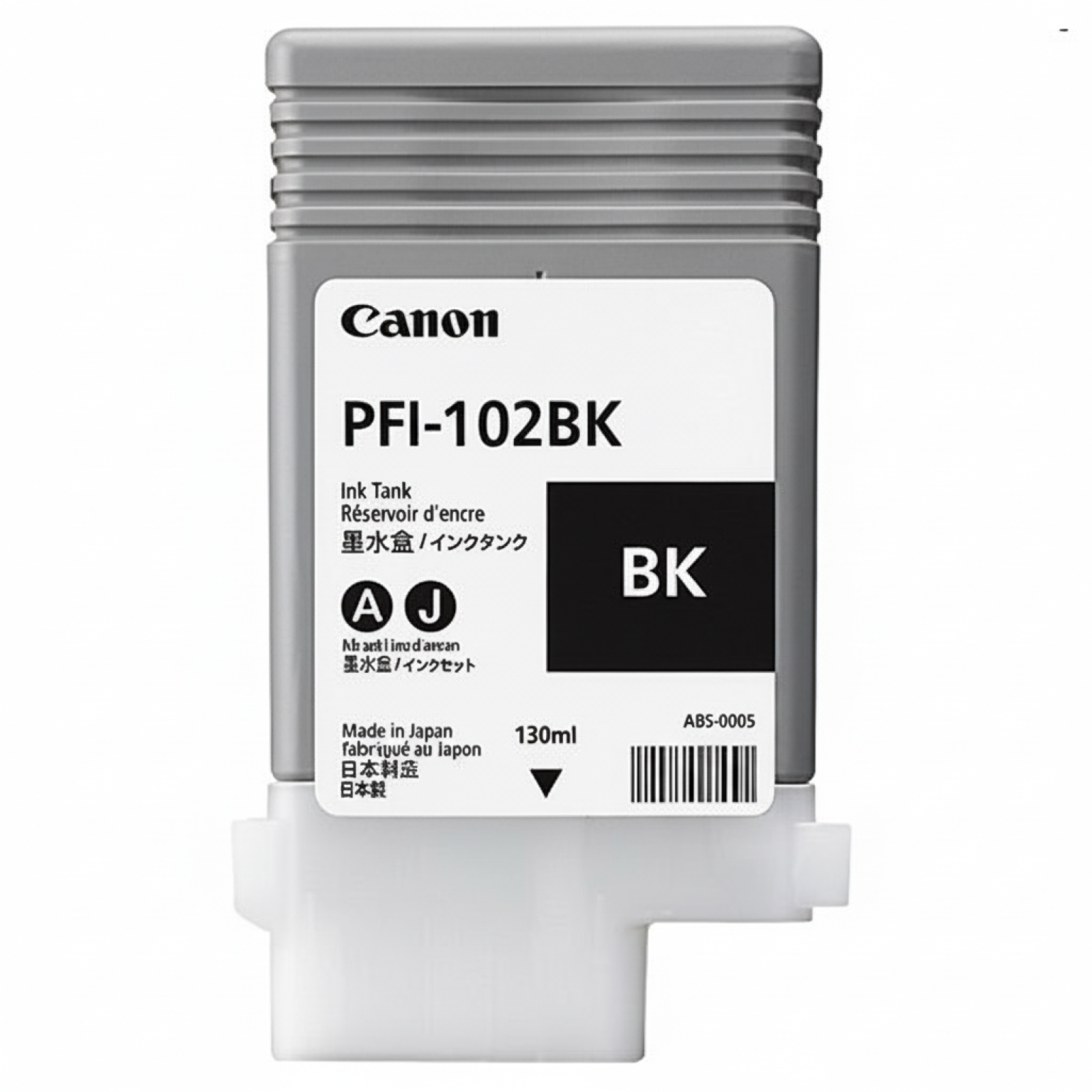 Original OEM Ink Cartridge Canon PFI-102BK (CF0895B001A) (Black)