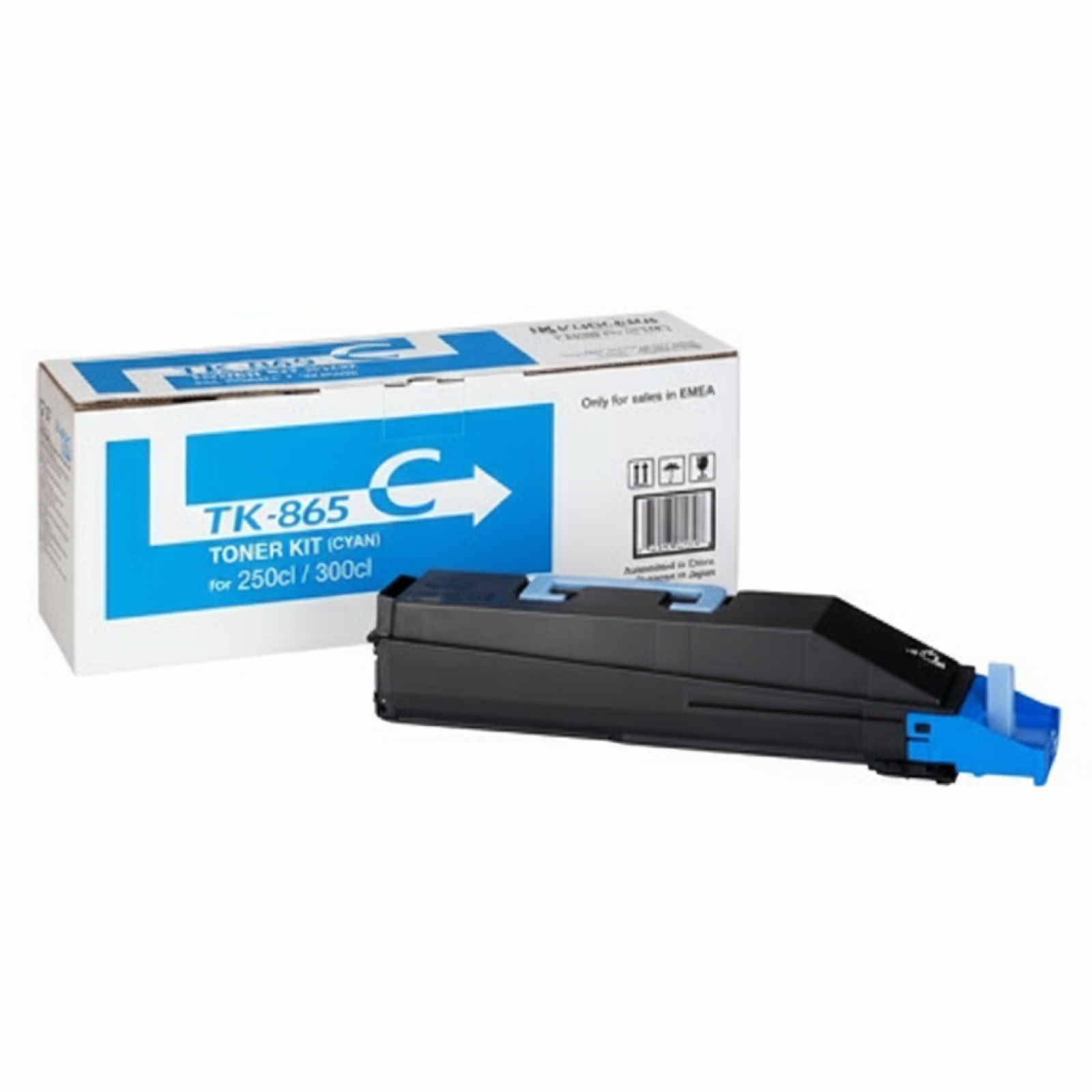 Original OEM Toner Kyocera TK-865C (1T02JZCEU0) (Cyan)