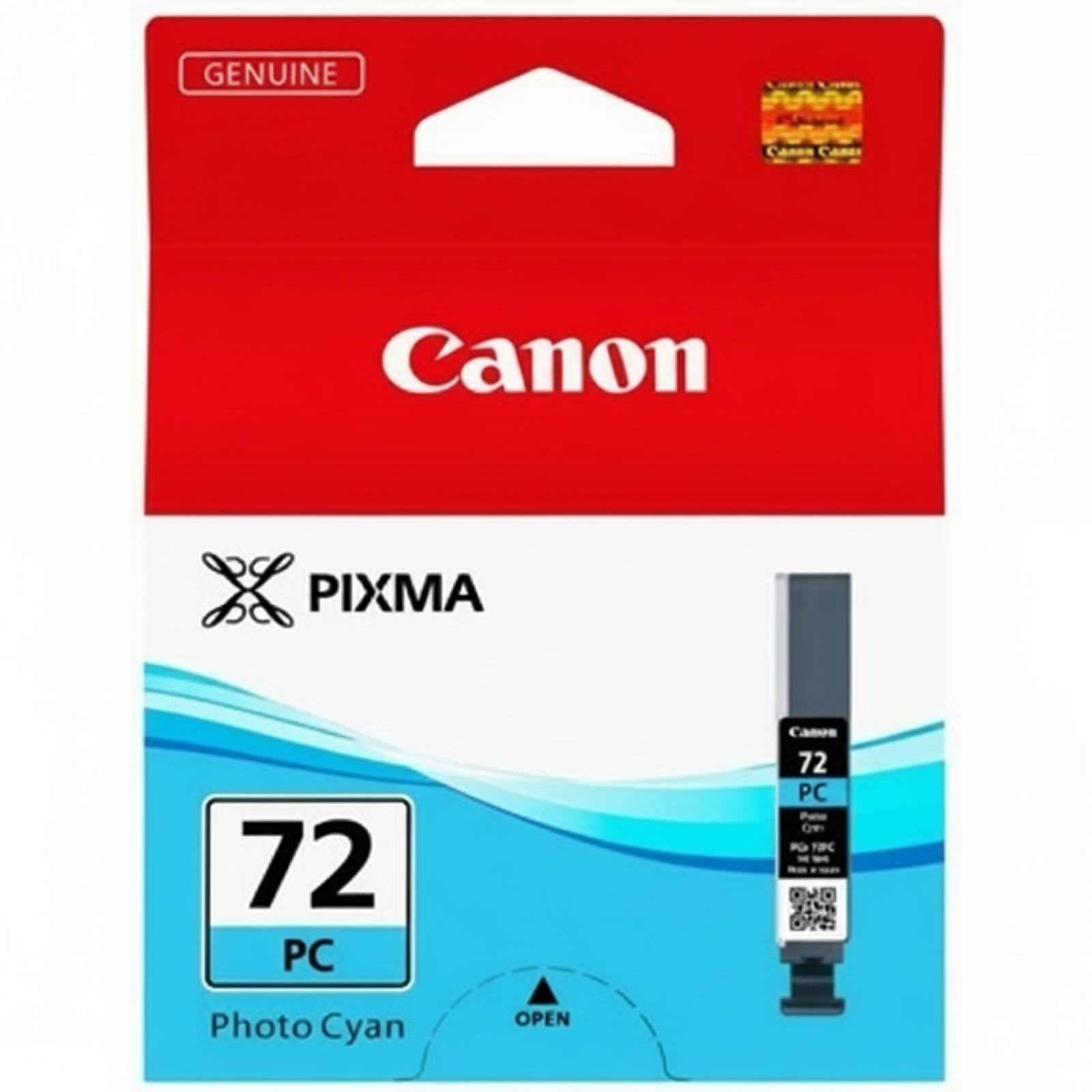 Original OEM Ink Cartridge Canon PGI-72PC (6407B001) (Cyan Photo)