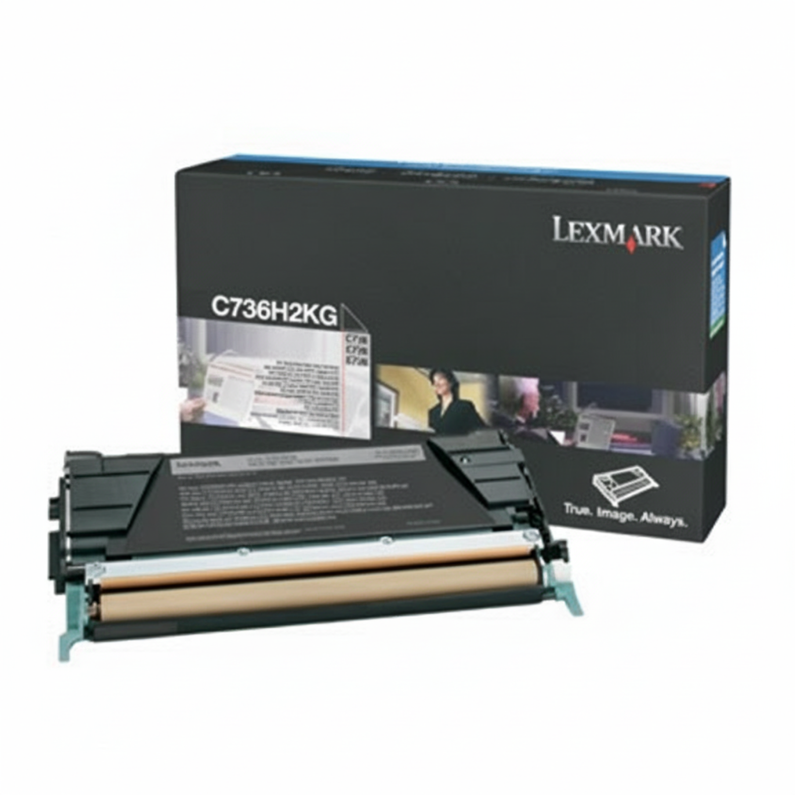 Original OEM Toner Lexmark C736 H K (C736H2KG) (Black)