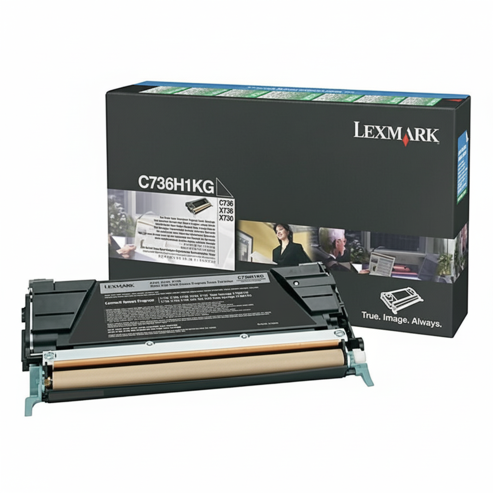 Original OEM Toner Lexmark C736 H K (C736H1KG) (Black)