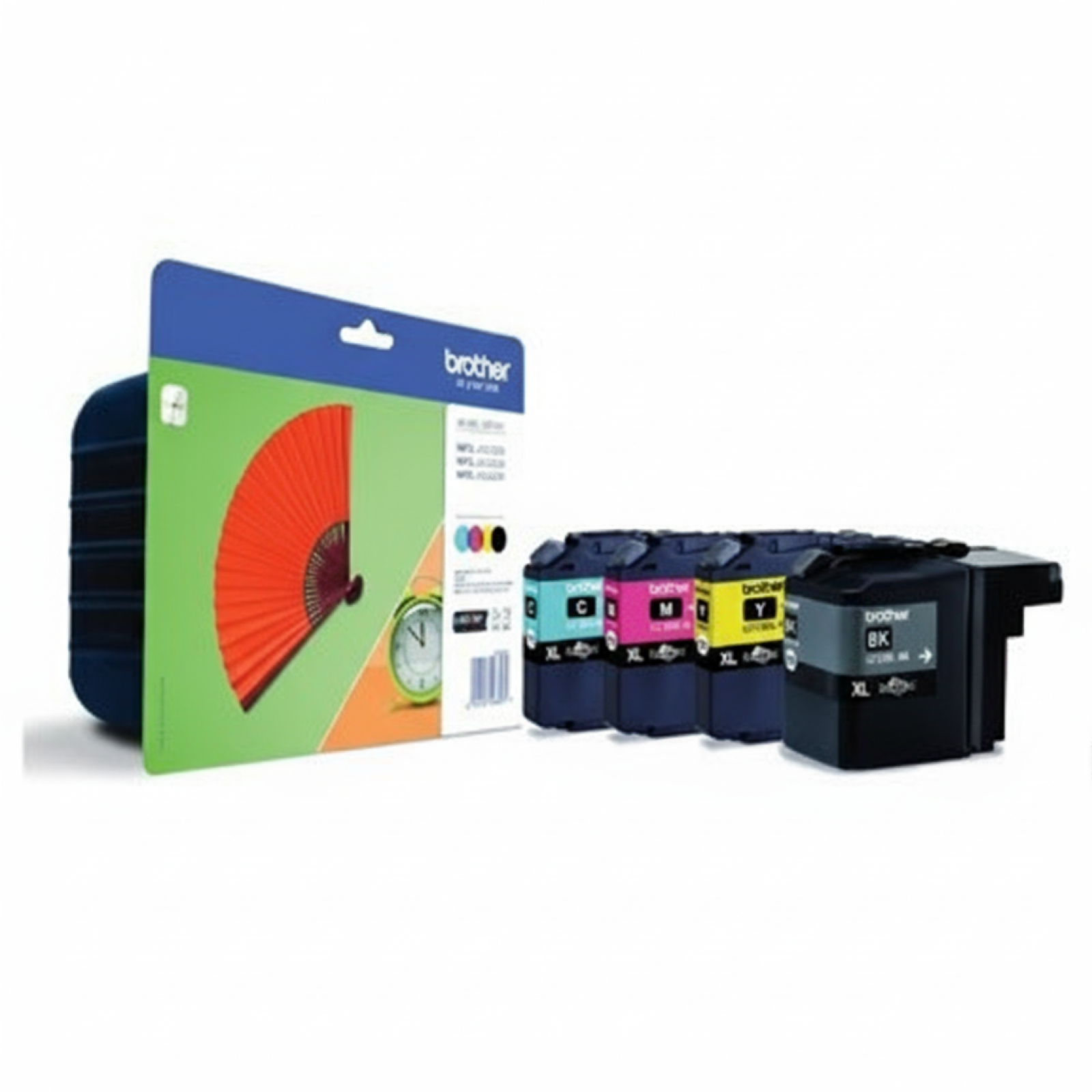 Original OEM Ink Cartridges Brother LC-129 XL BK + 125 XL CMY (LC129XLVALBP) (multi pack)