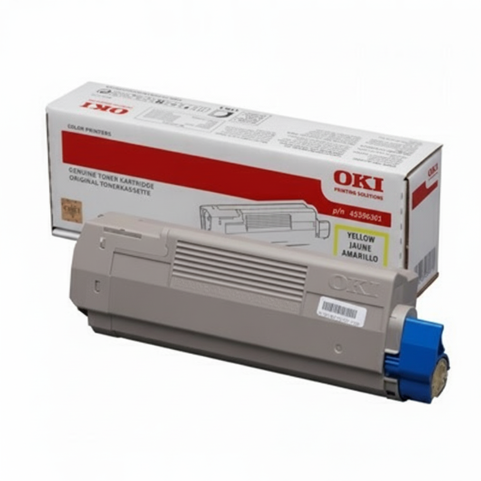 Original OEM Toner Oki 45396301 (45396301) (Yellow)