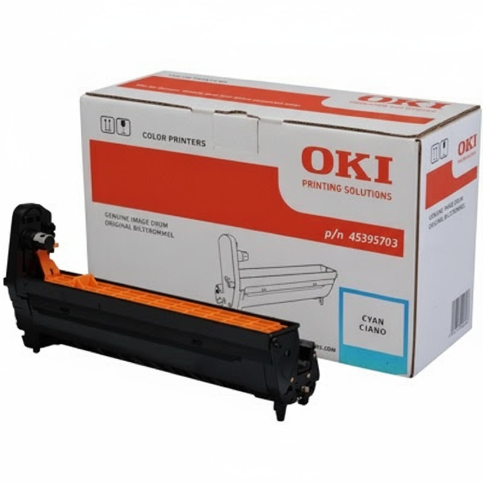 Original OEM Drum Unit Oki 45395703 (45395703) (Cyan)