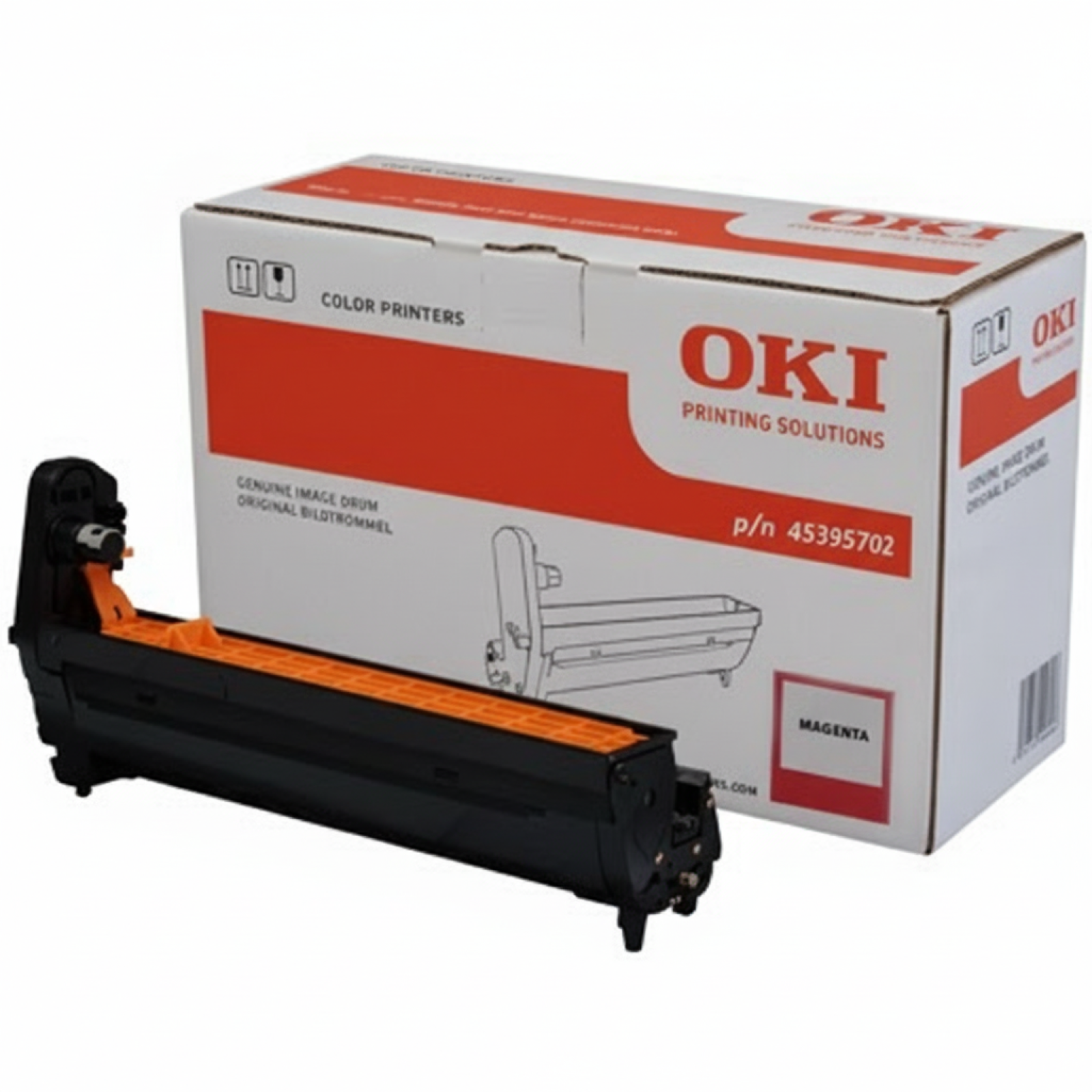 Original OEM Drum Unit Oki 45395702 (45395702) (Magenta)
